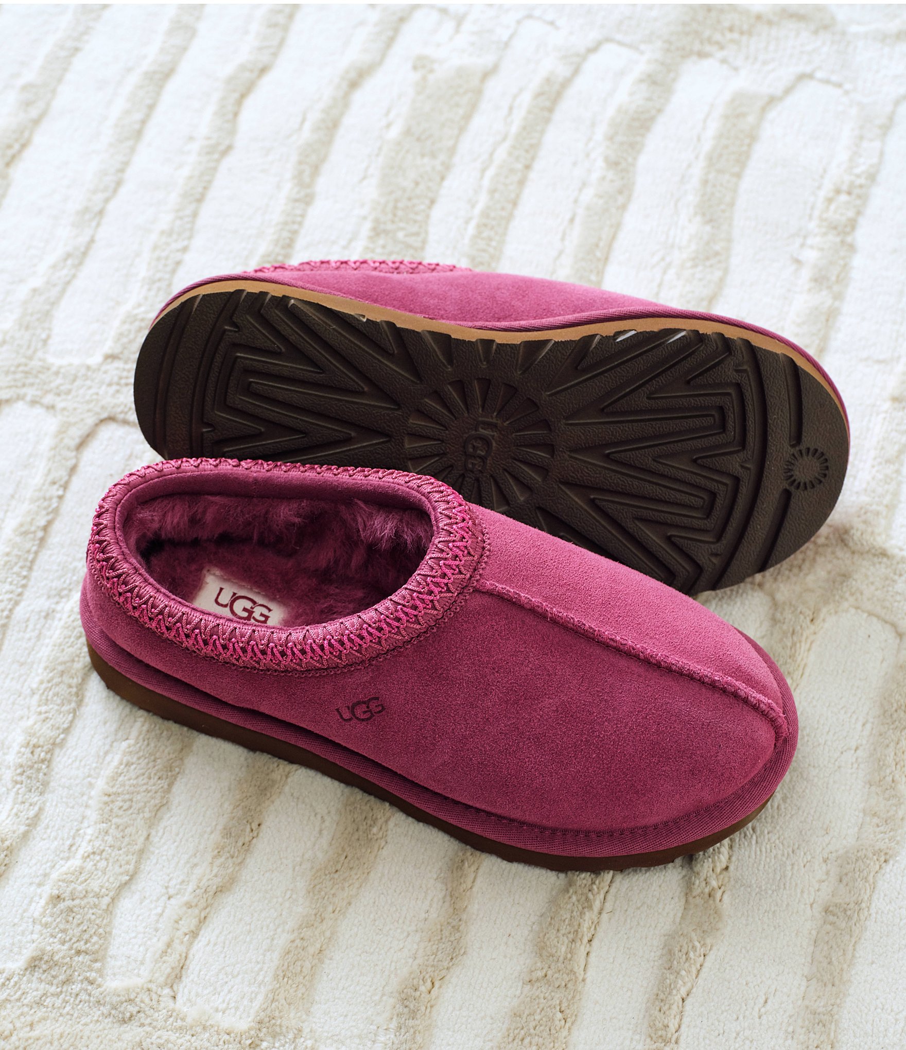 UGG Women's Tasman II Suede Clog Slippers