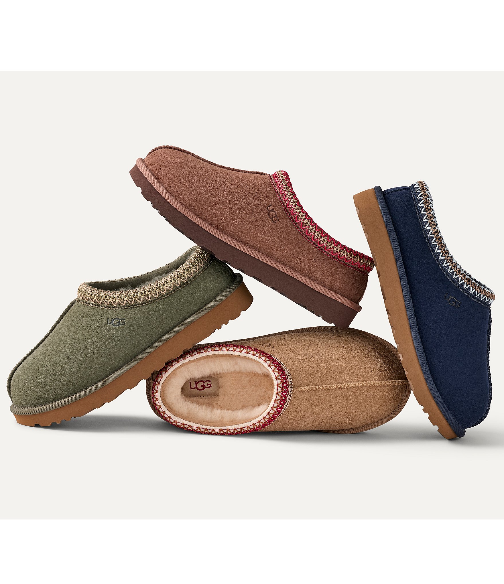 UGG Women's Tasman II Suede Clog Slippers