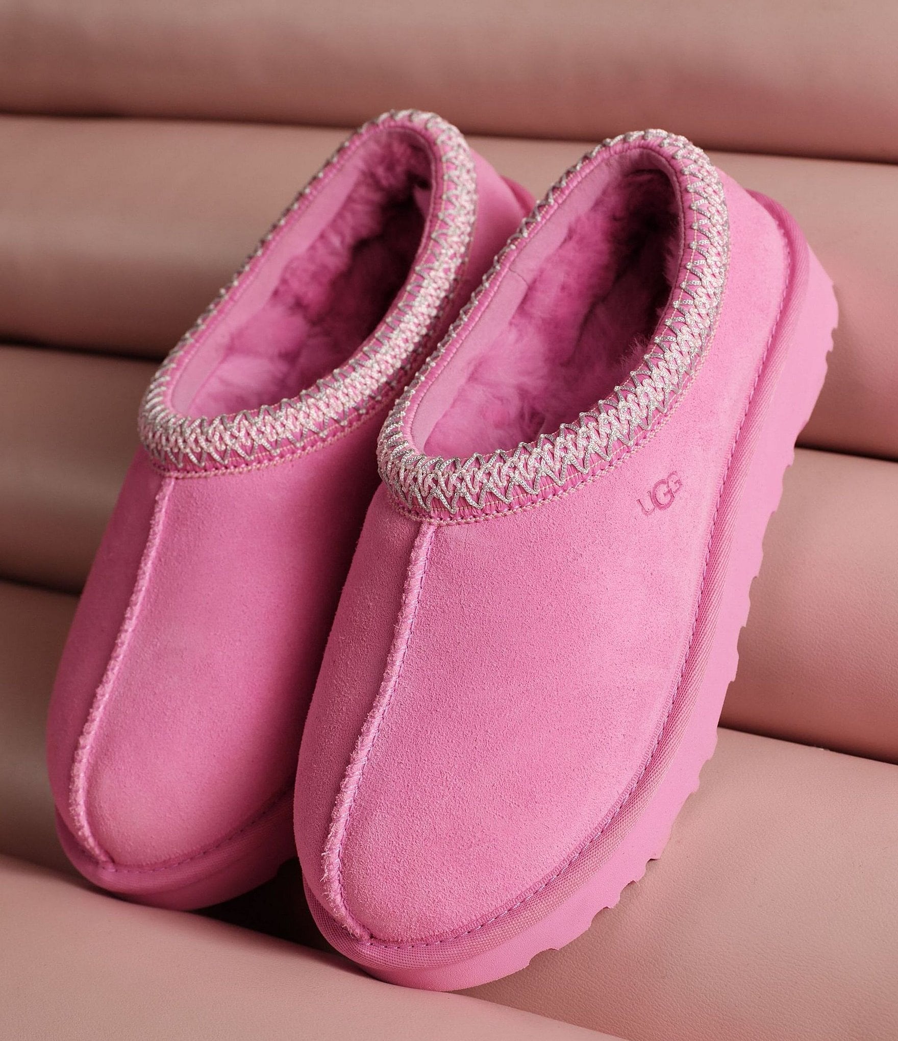 UGG Women's Tasman II Suede Clog Slippers