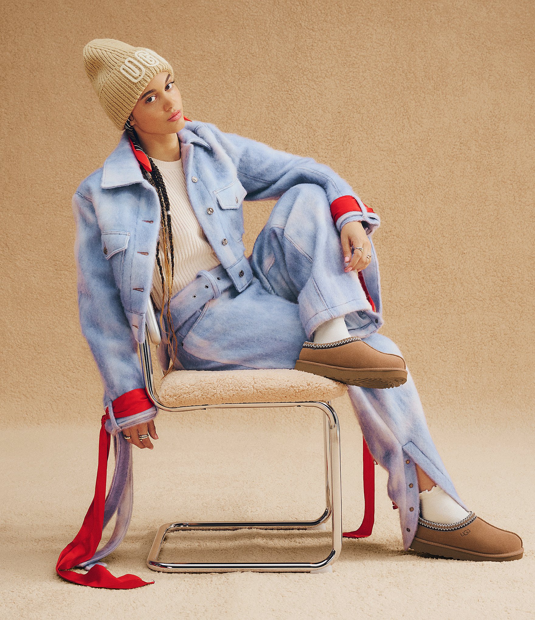 UGG Women's Tasman II Suede Clog Slippers