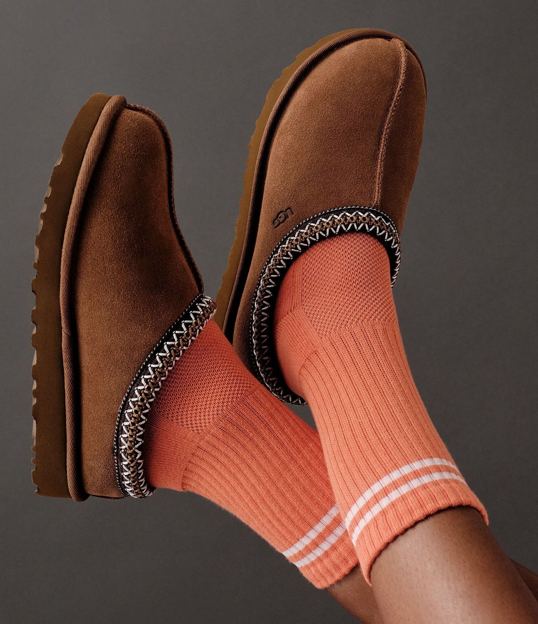 UGG Women's Tasman II Suede Clog Slippers