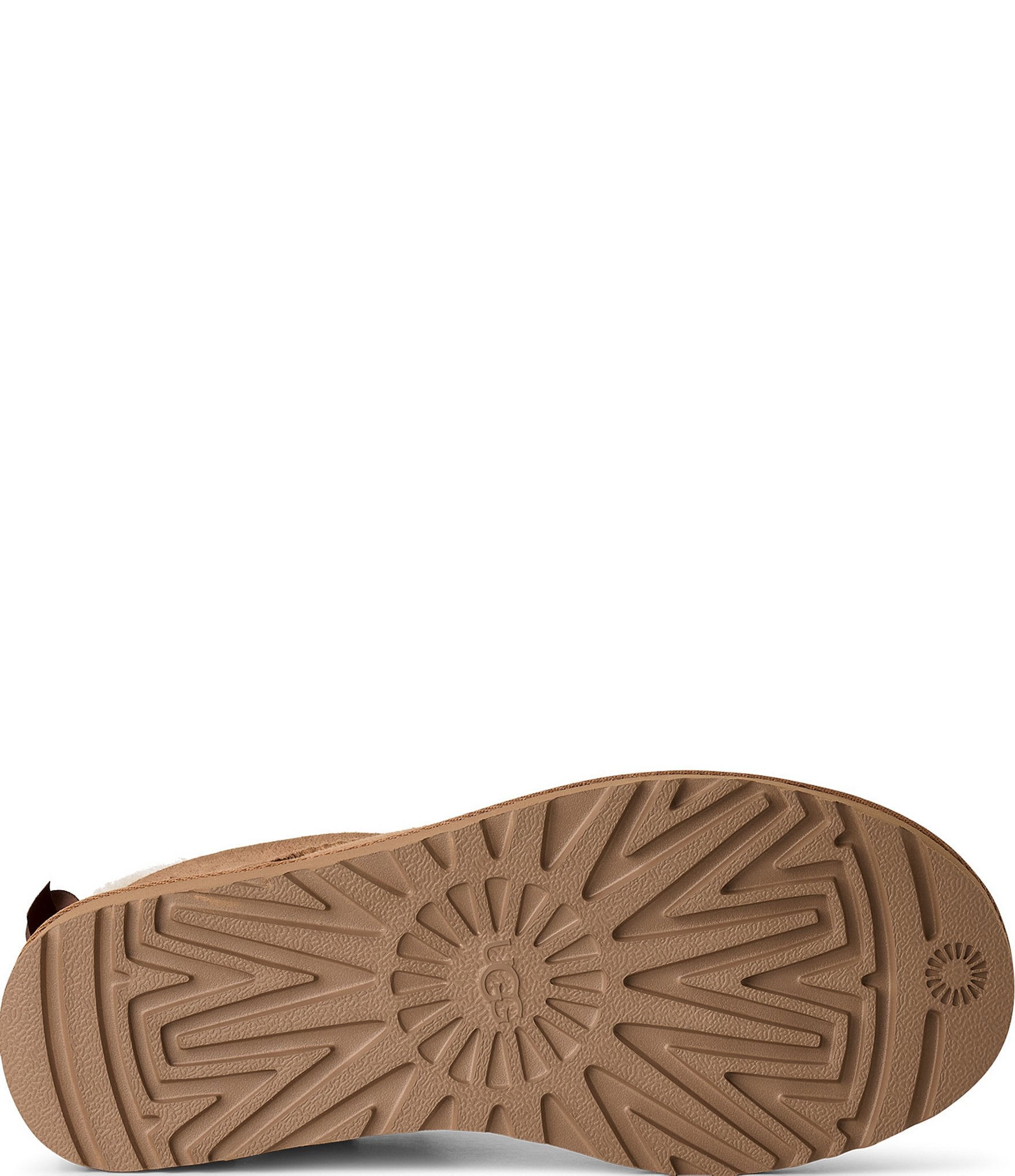 UGG Women's Ultra Mini Bailey Bow Suede Shearling Lined Booties