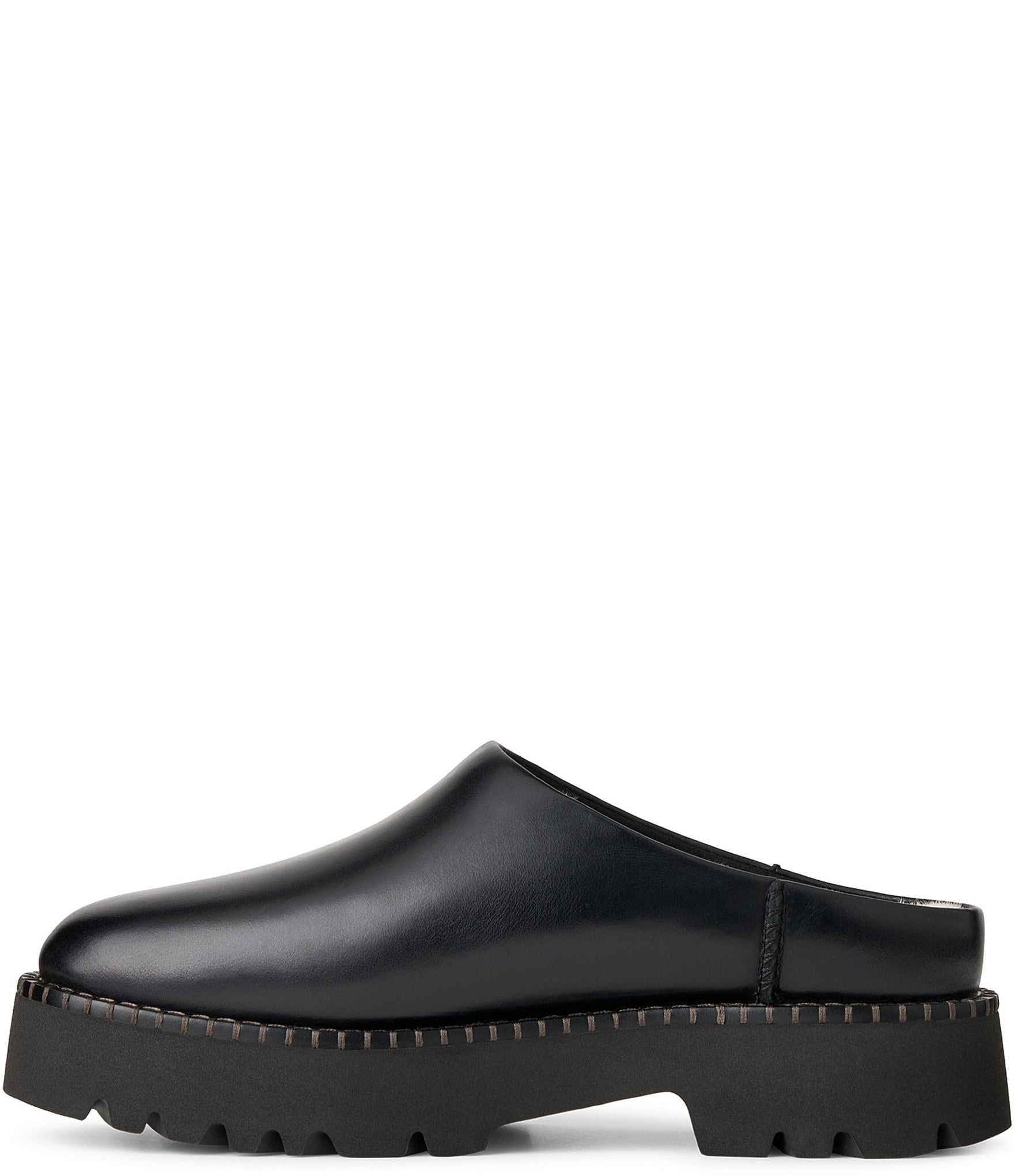 UGG Women's Uptowner Leather Shearling Lined Mules