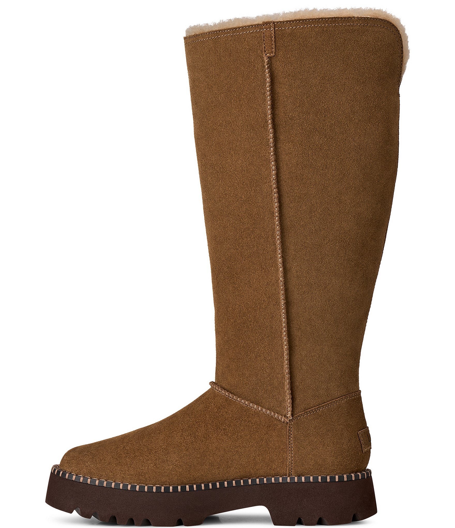 UGG Women's Uptowner Suede Platform Tall Boots