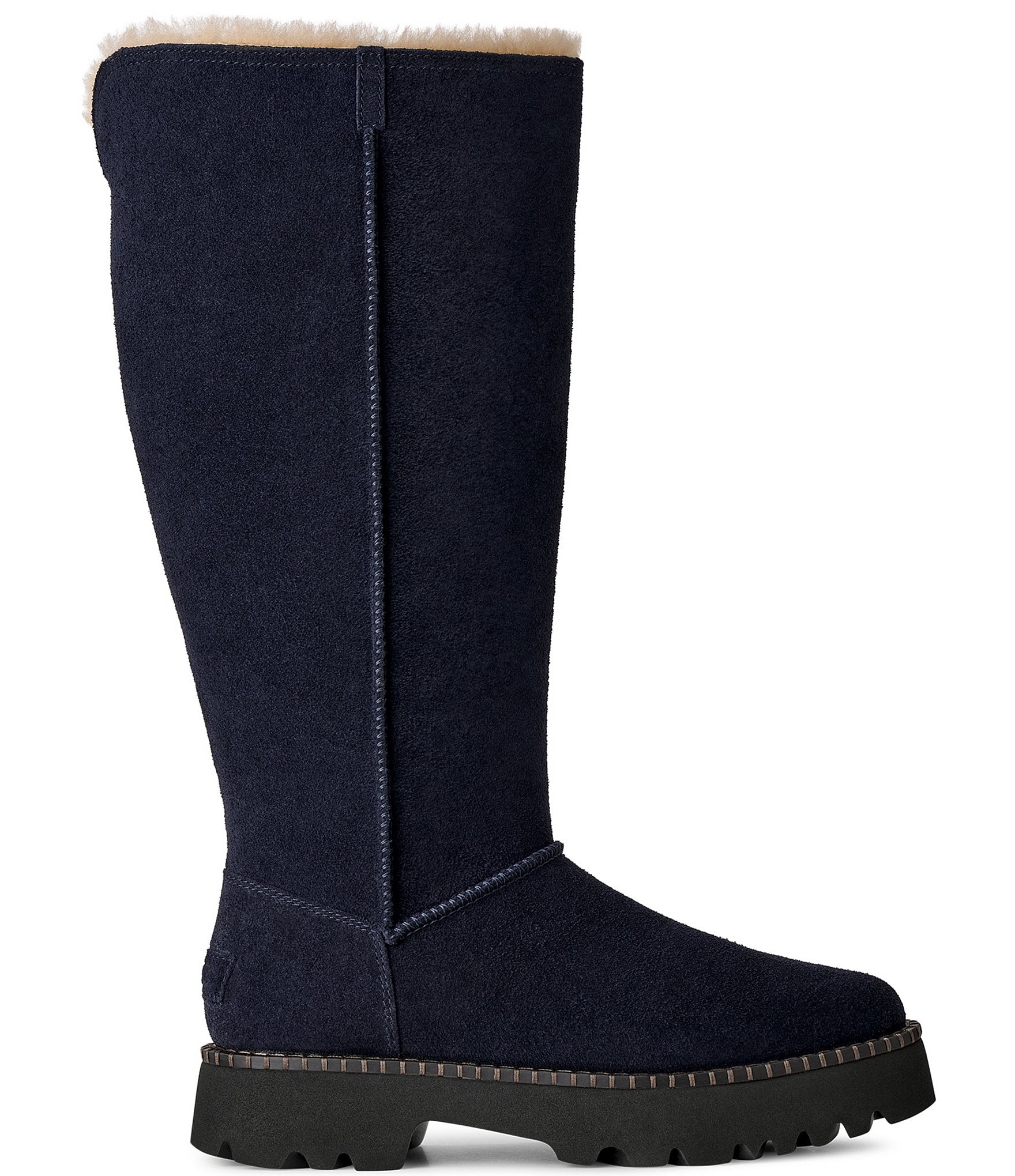 UGG Women's Uptowner Suede Platform Tall Boots