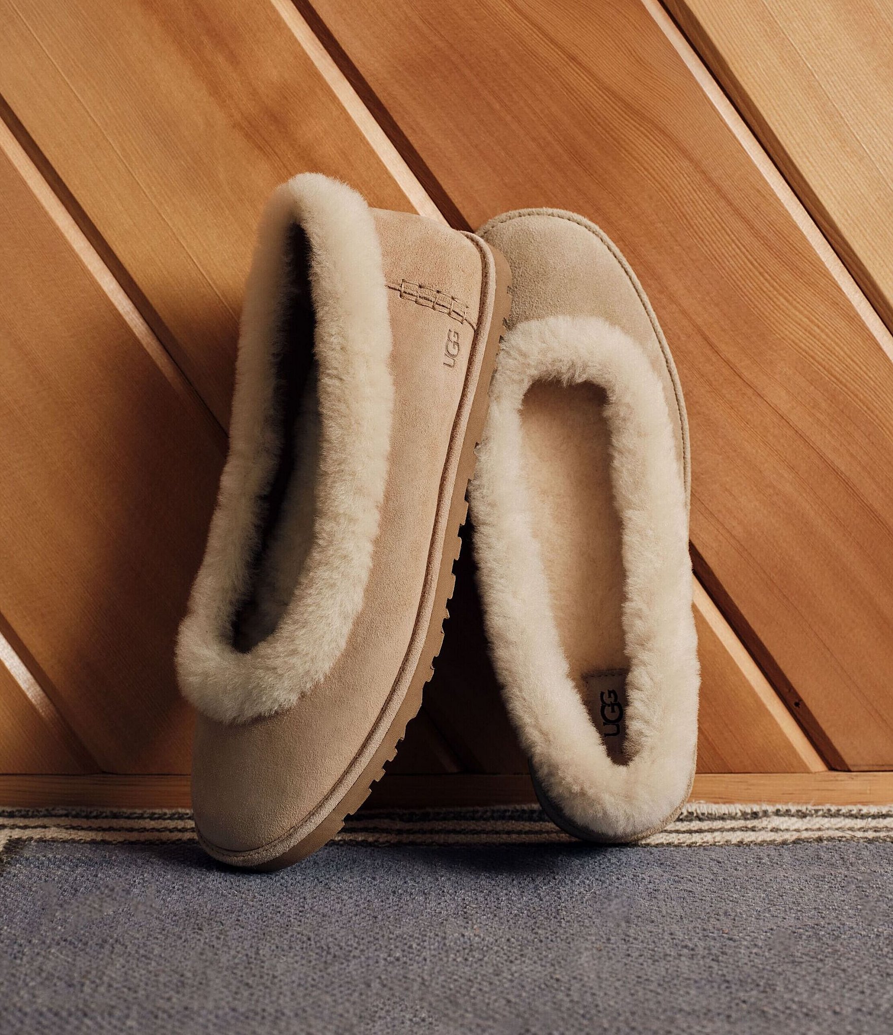 UGG Zora Suede Ballet Flats