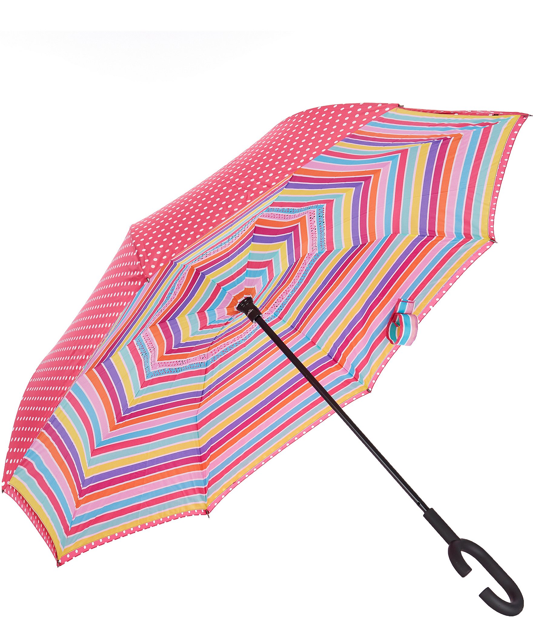 Unbelievabrella™ Dual Cover Fashion Print Reverse Umbrella