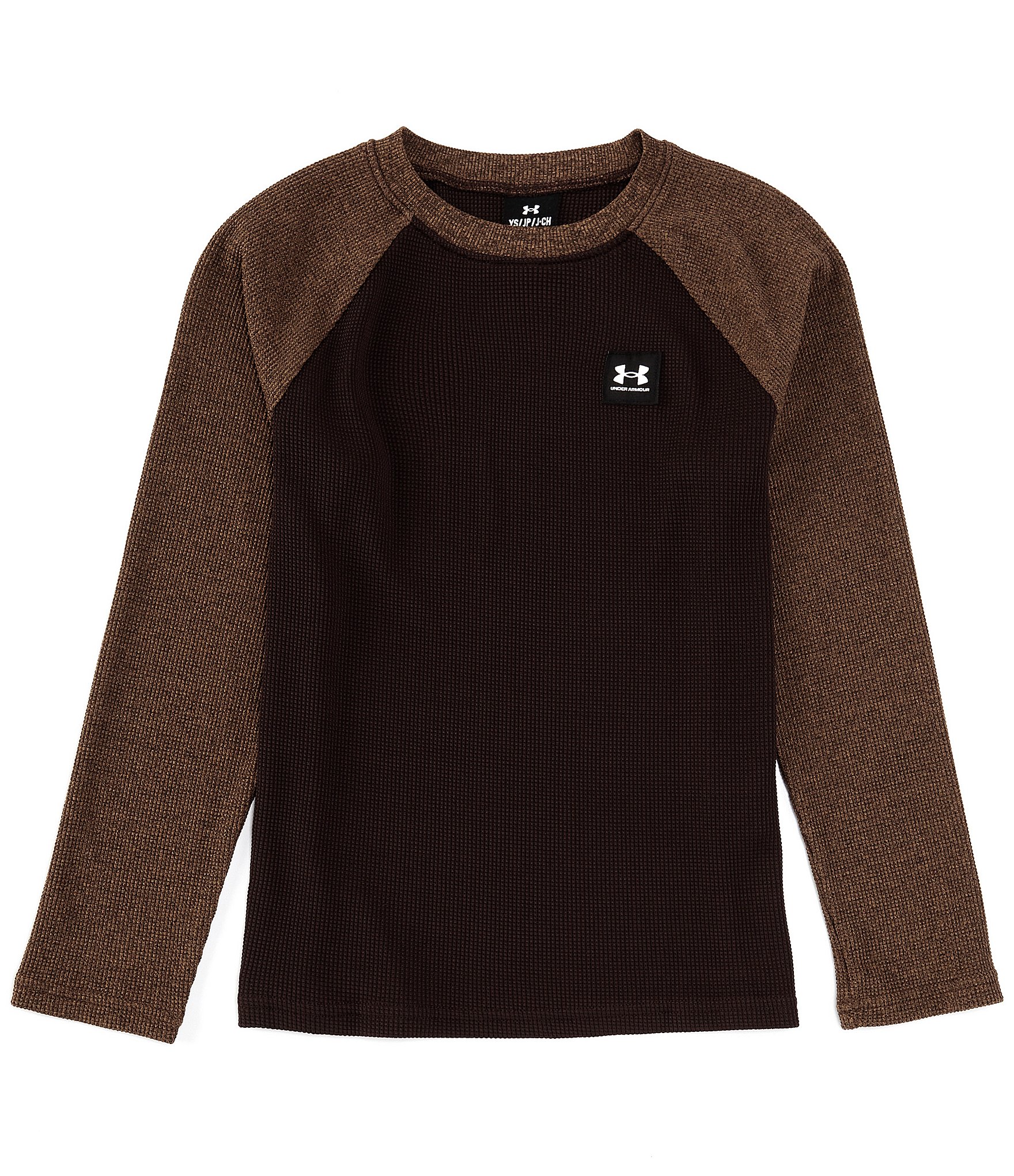 Under Armour Big Boys 8 20 Long Sleeve Waffle Thermal Shirt Dillard s