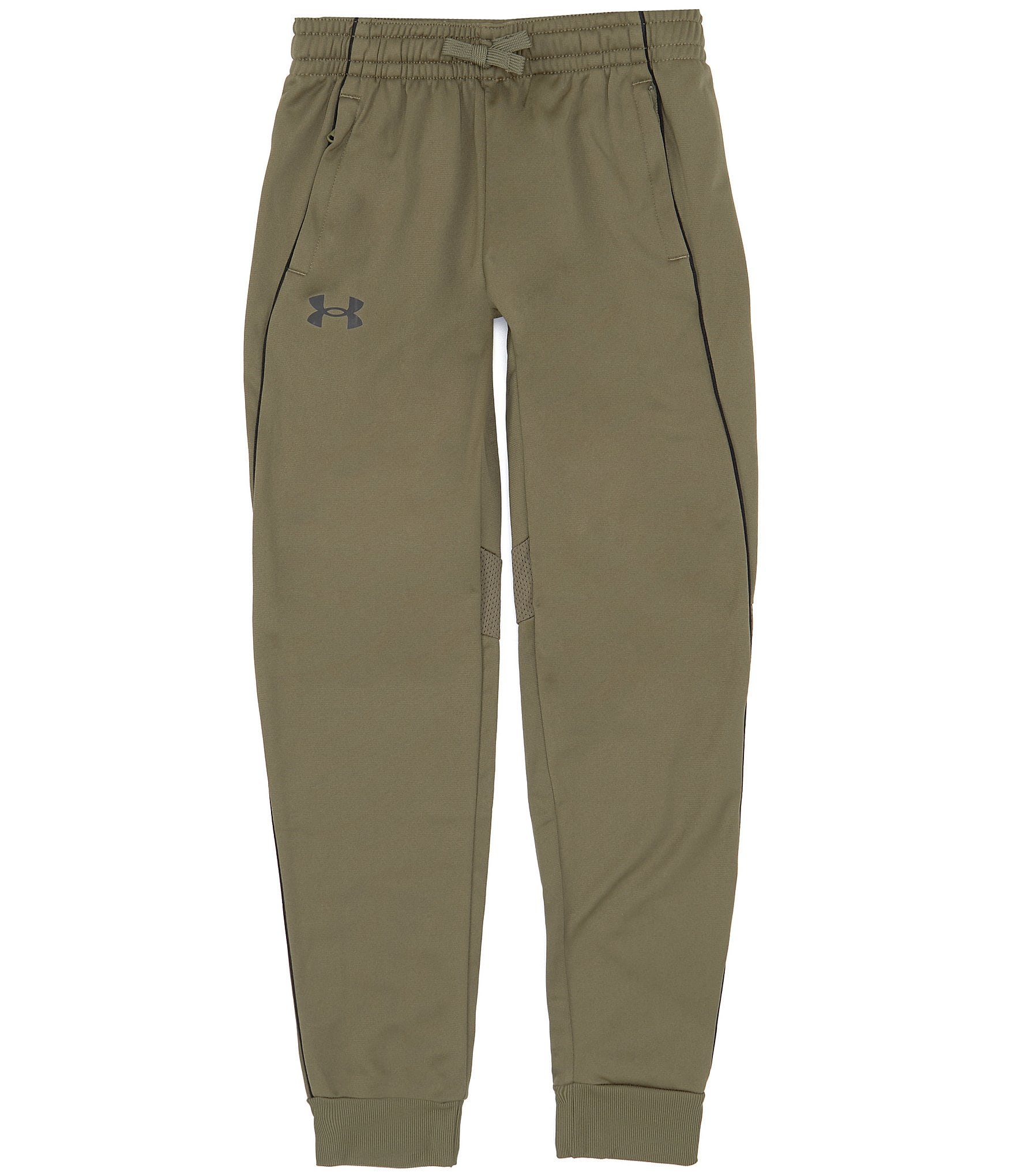Under Armour Little Boys 2T-7 Long Sleeve Full Zip Hooded Branded Logo  Jogger Pants Set
