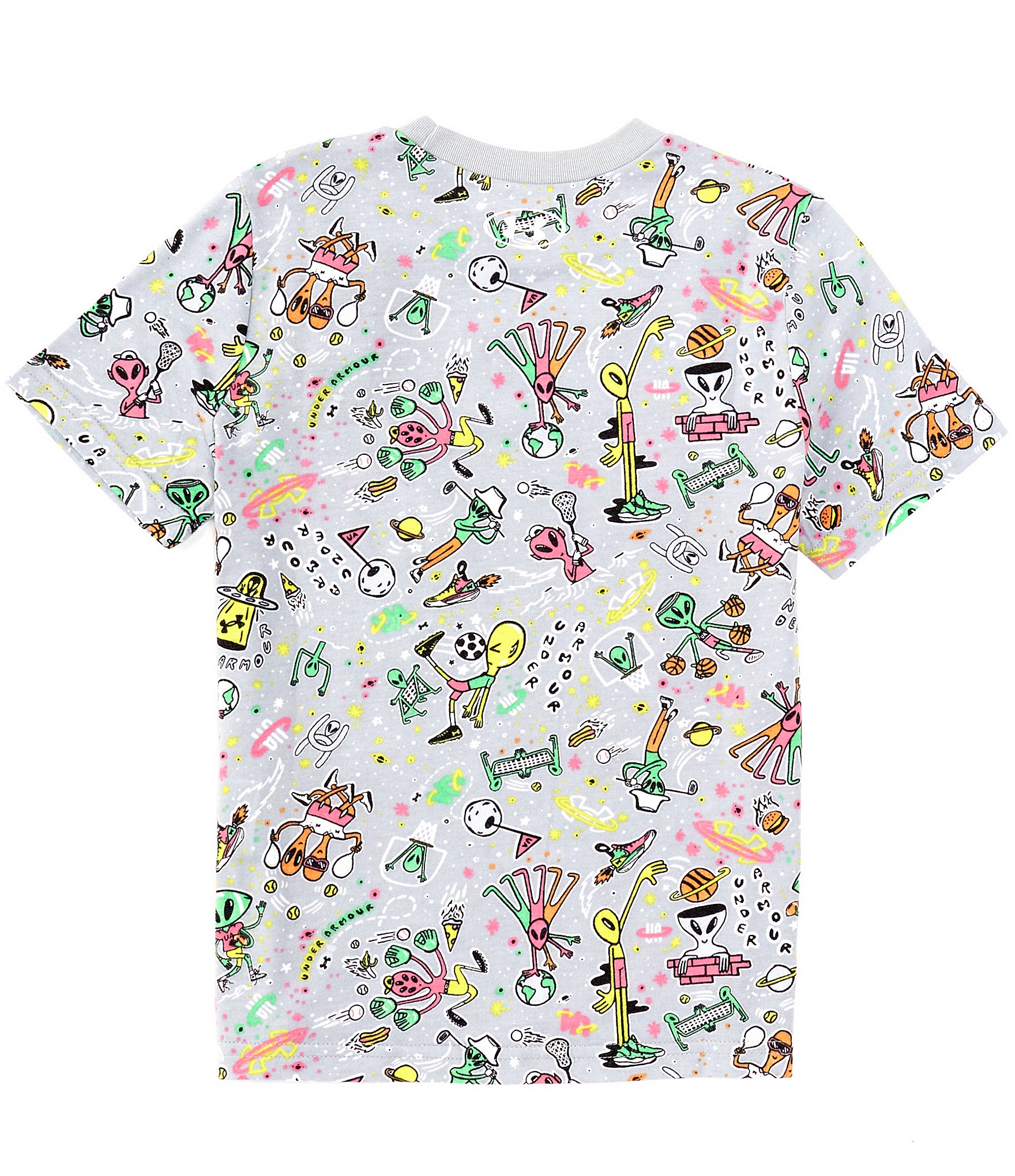 Under Armour Big Boys 8-20 Short Sleeve Out Of This World All Sport T-Shirt