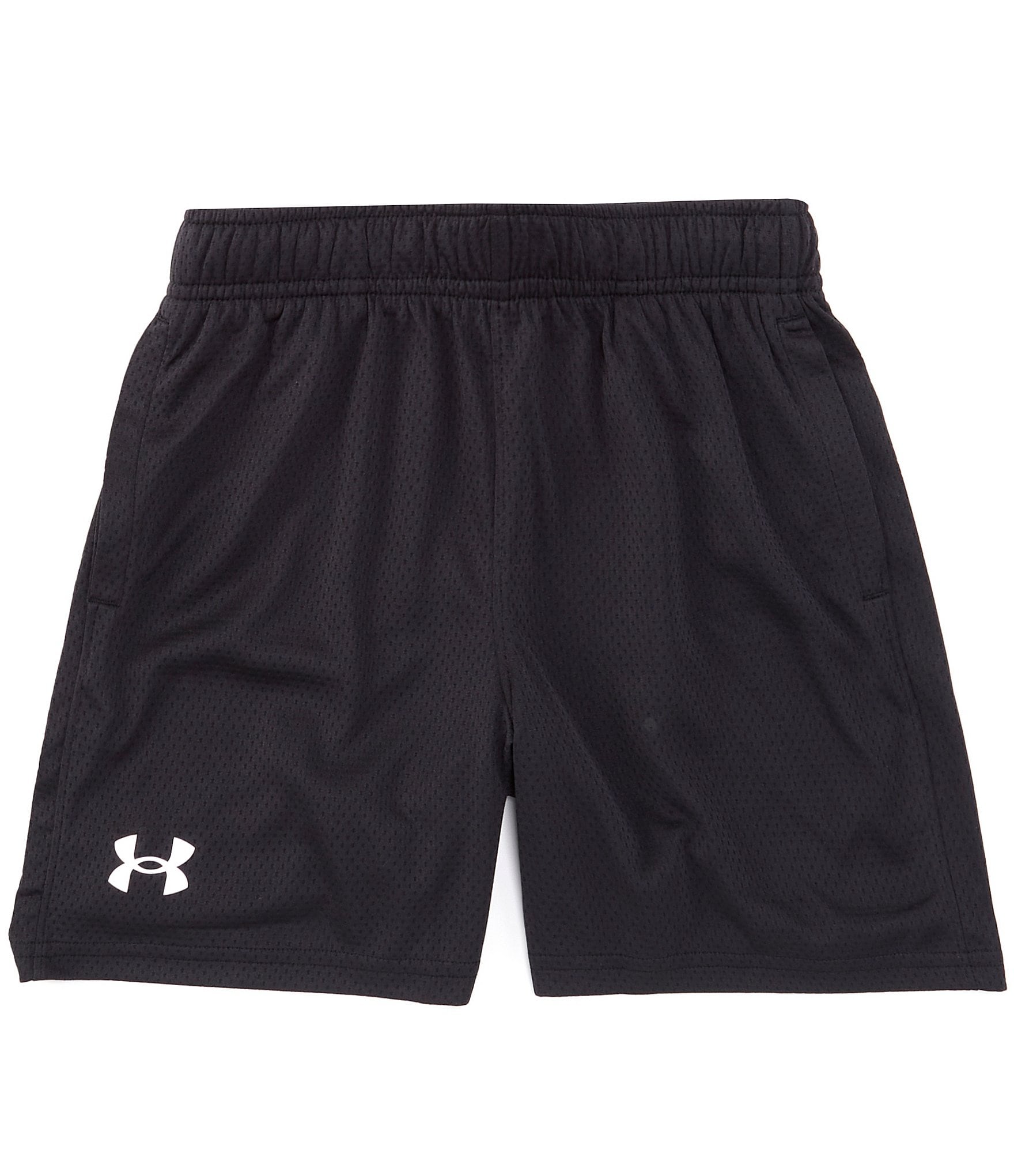 Boys black under armour shorts on sale