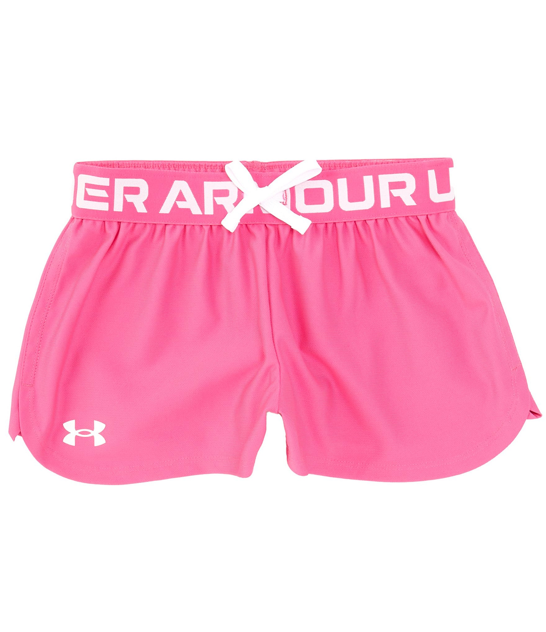 Under Armour Big Girls 7-16 Play Up Solid Shorts | Dillard's
