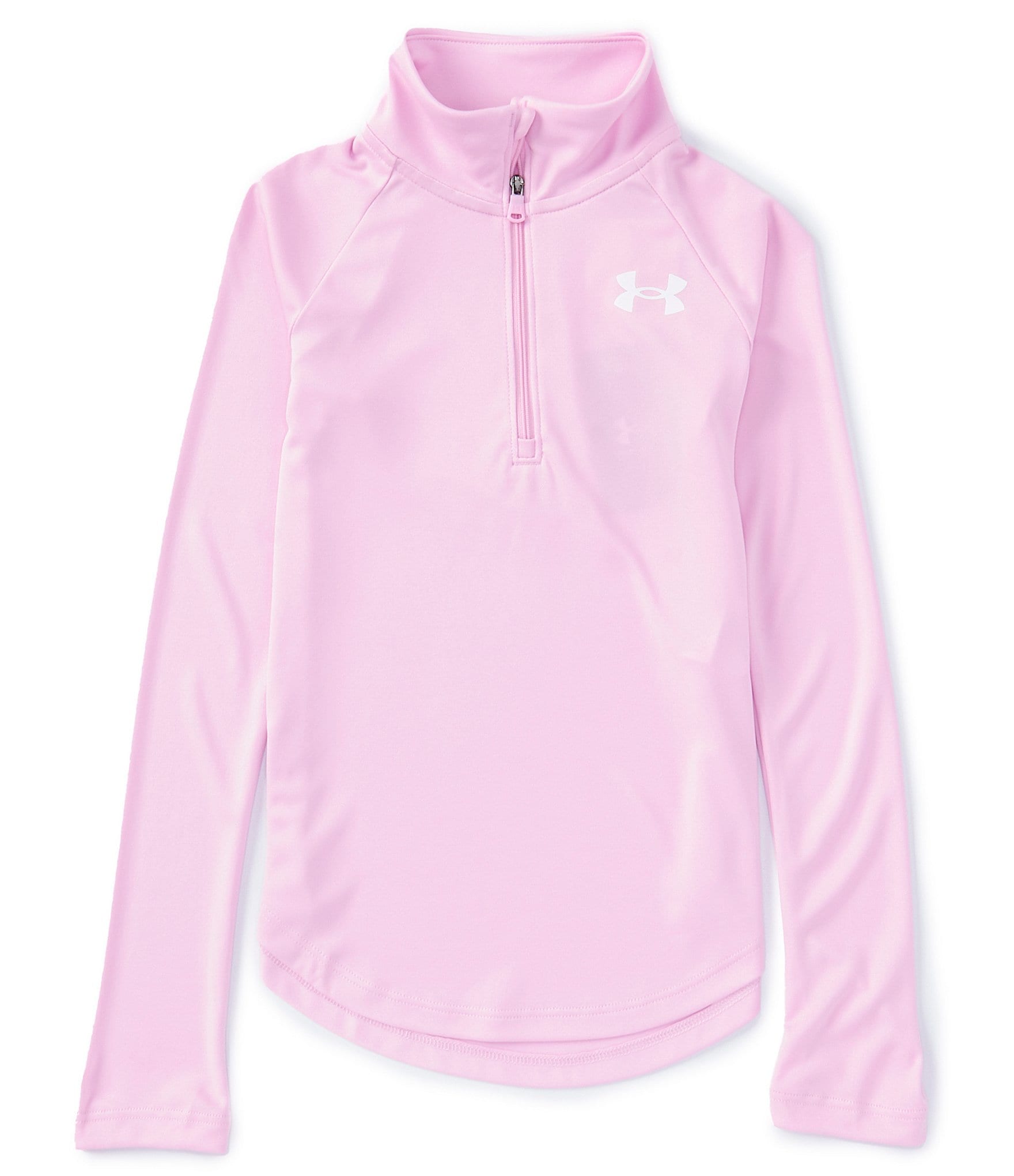 Under Armour Big Girls 7-16 UA Tech™ Long-Sleeve Half-Zip Pullover