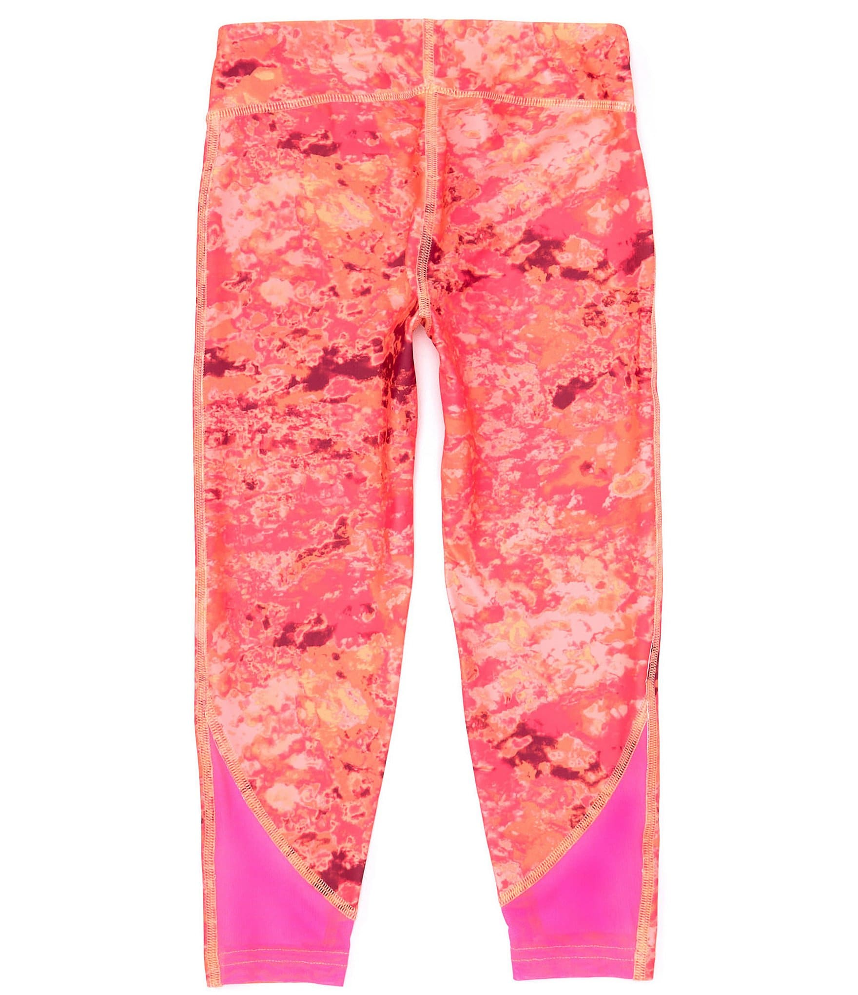 Under Armour Big Girls 7-16 Printed Ankle Crop Leggings