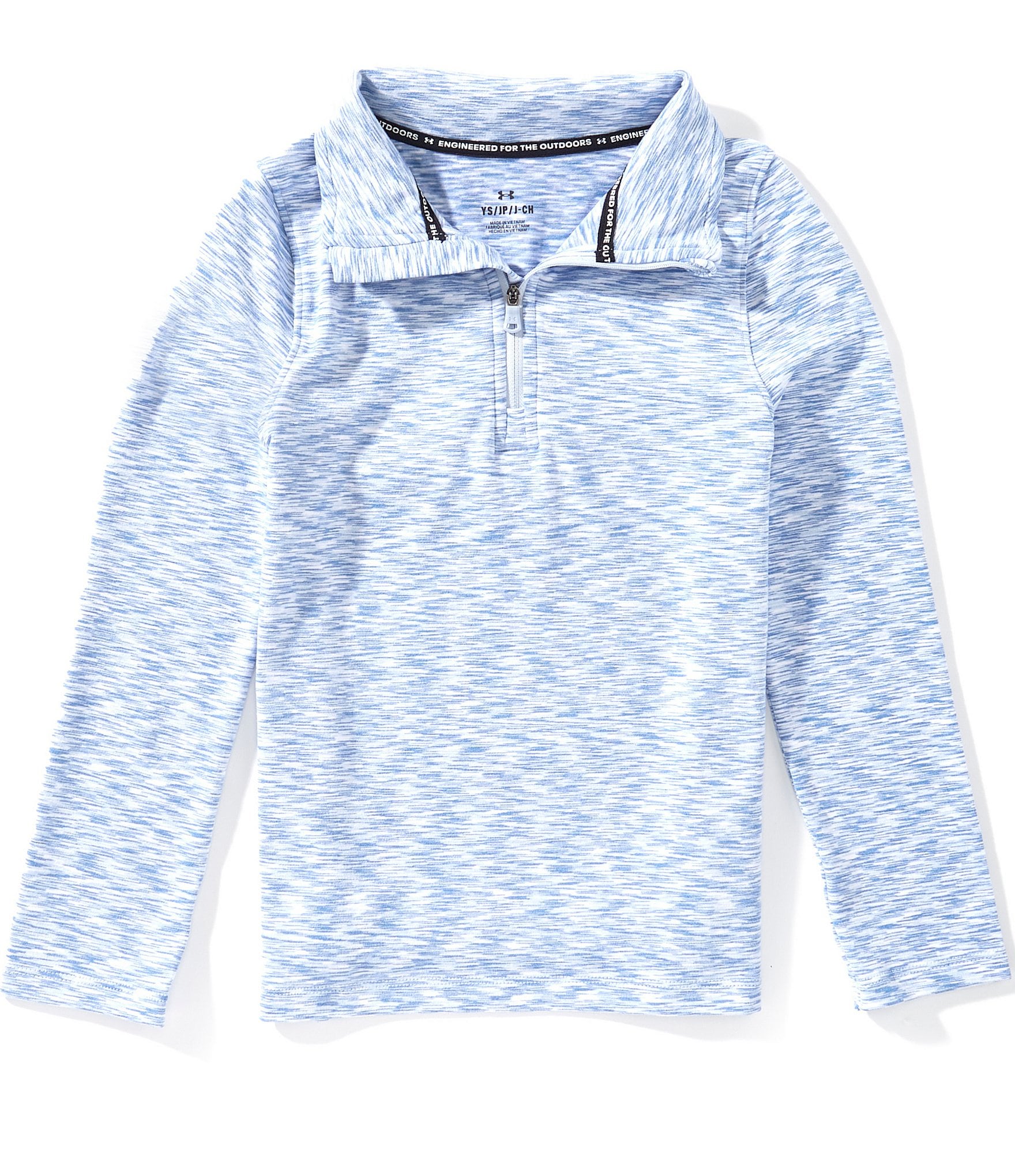 Under Armour Big Girls Long Sleeve Twist Half Zip Pullover