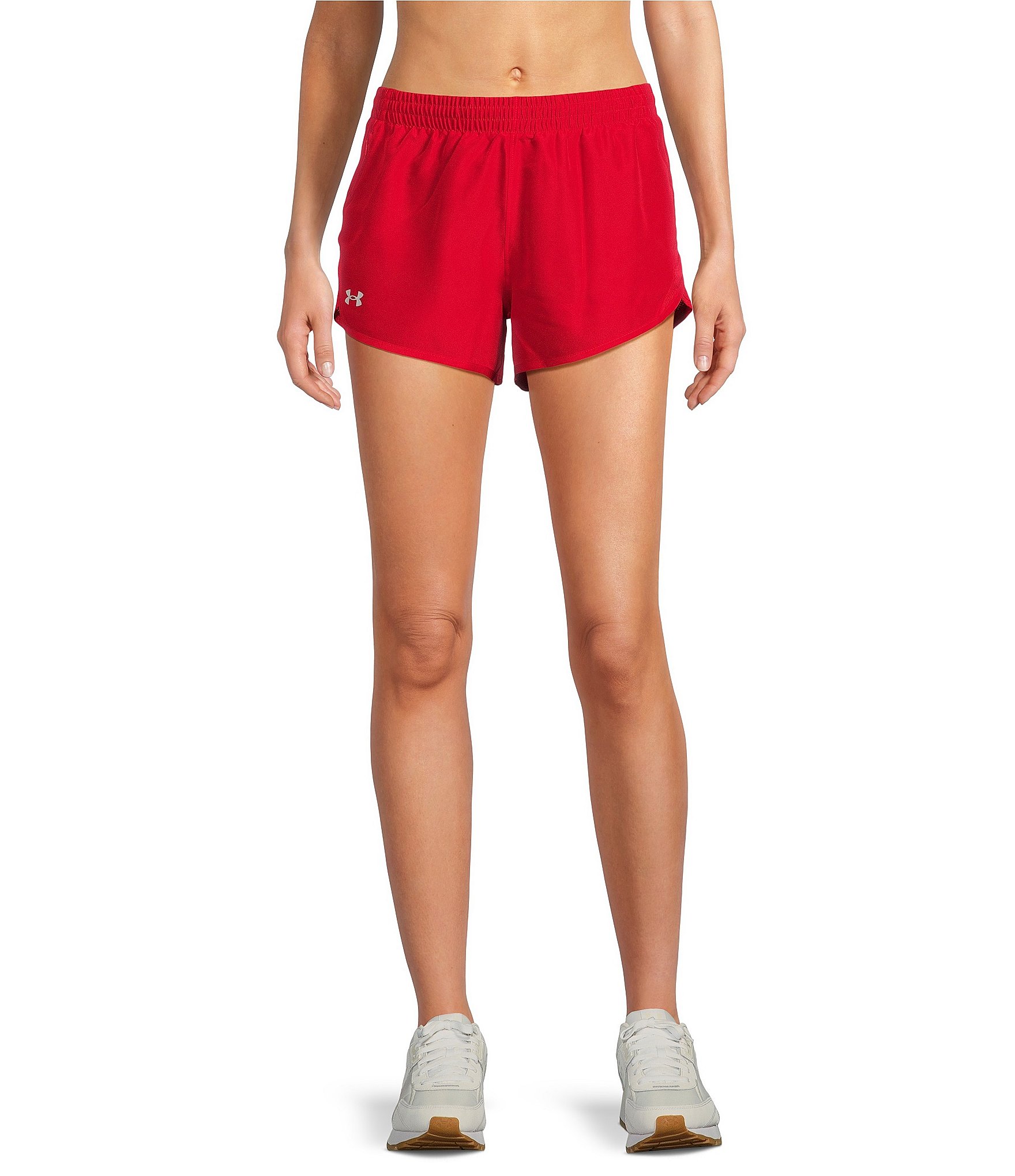 Under Armour Fly-By Mid Rise 3#double; Shorts