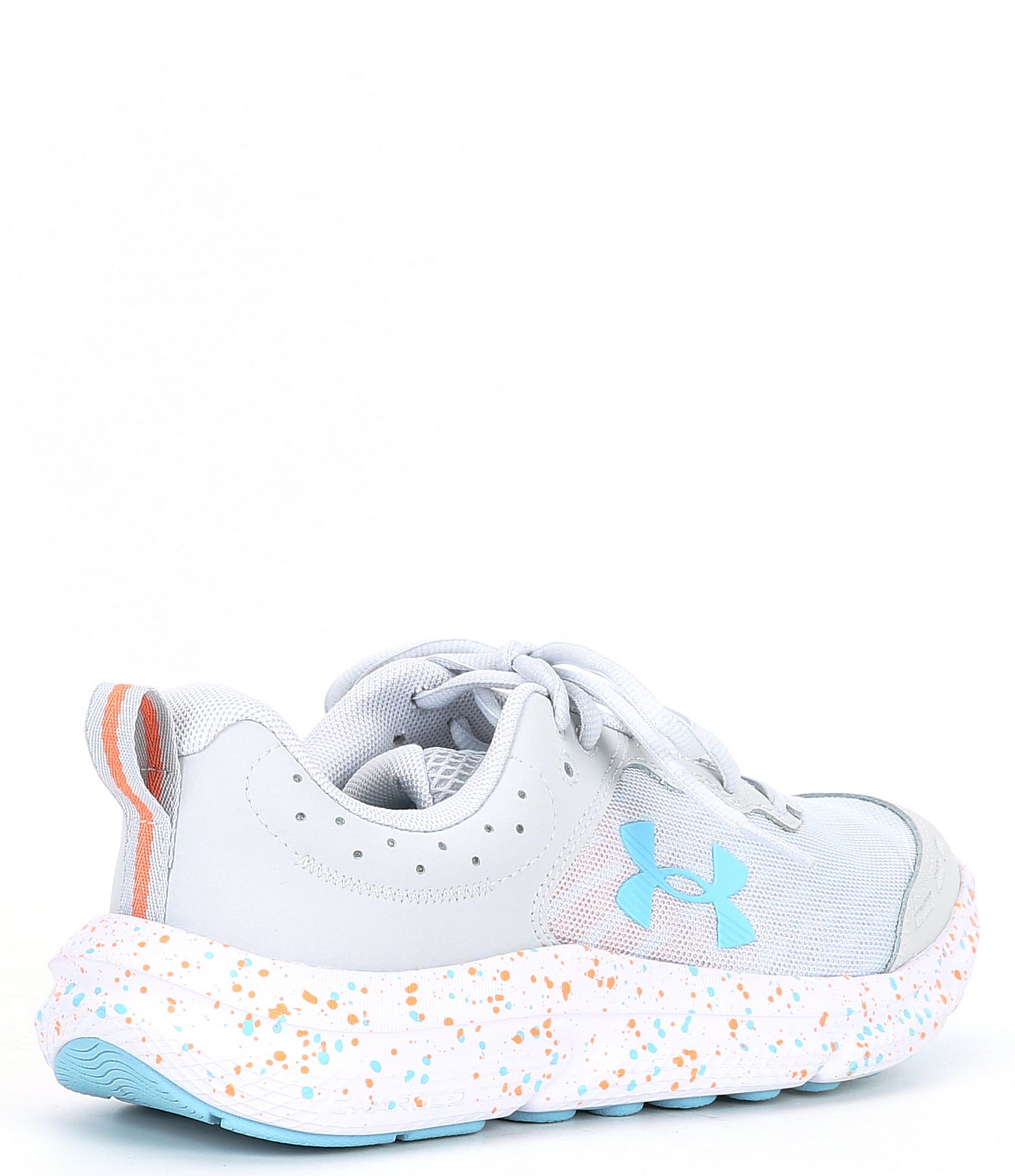 Under Armour Girls' Assert 10 Paint Splatter Running Shoes (Youth)