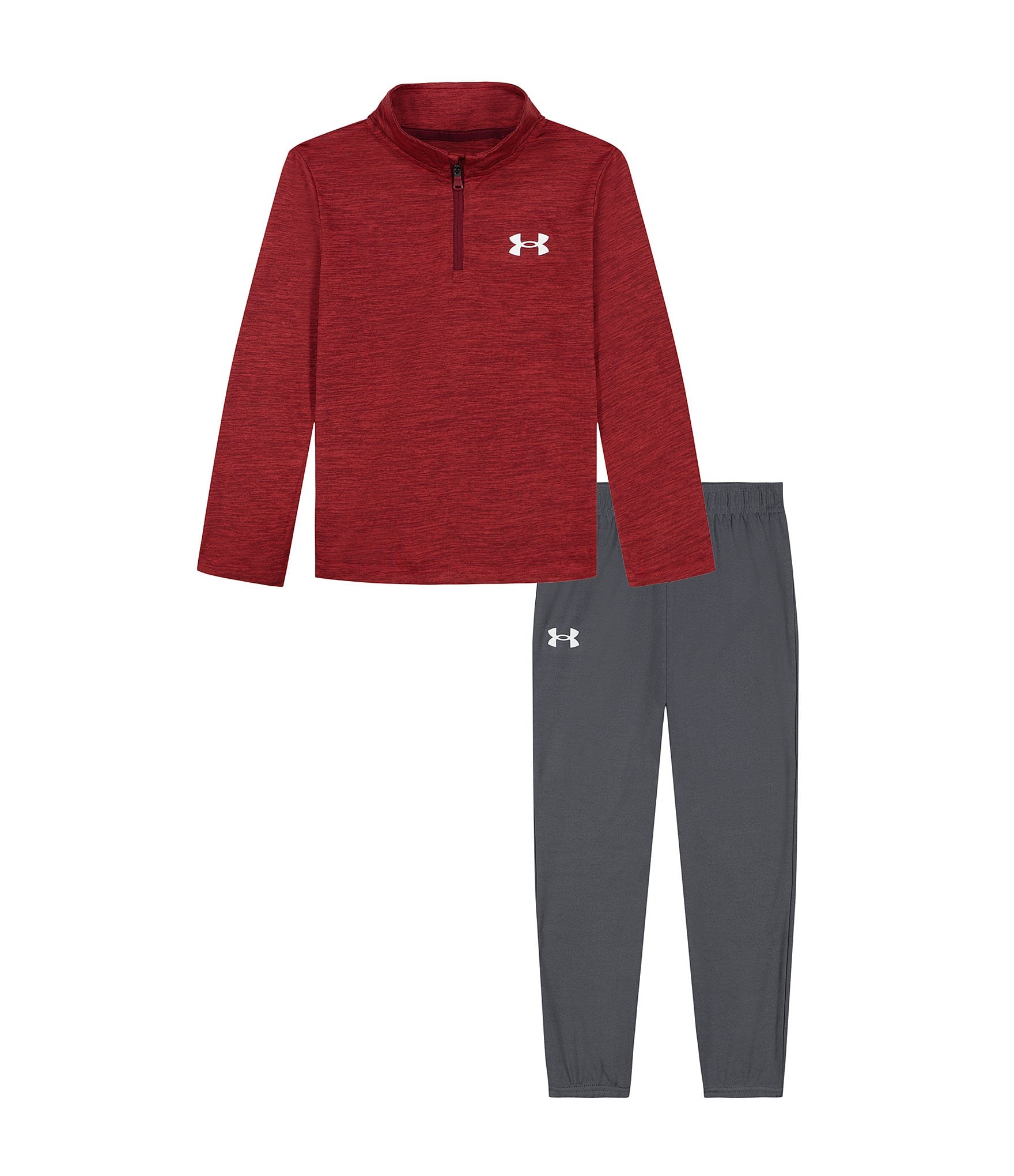 Under Armour Little Boys 2T-7 Long Sleeve UA Twist Tech™ Pullover & Jogger Pant Set