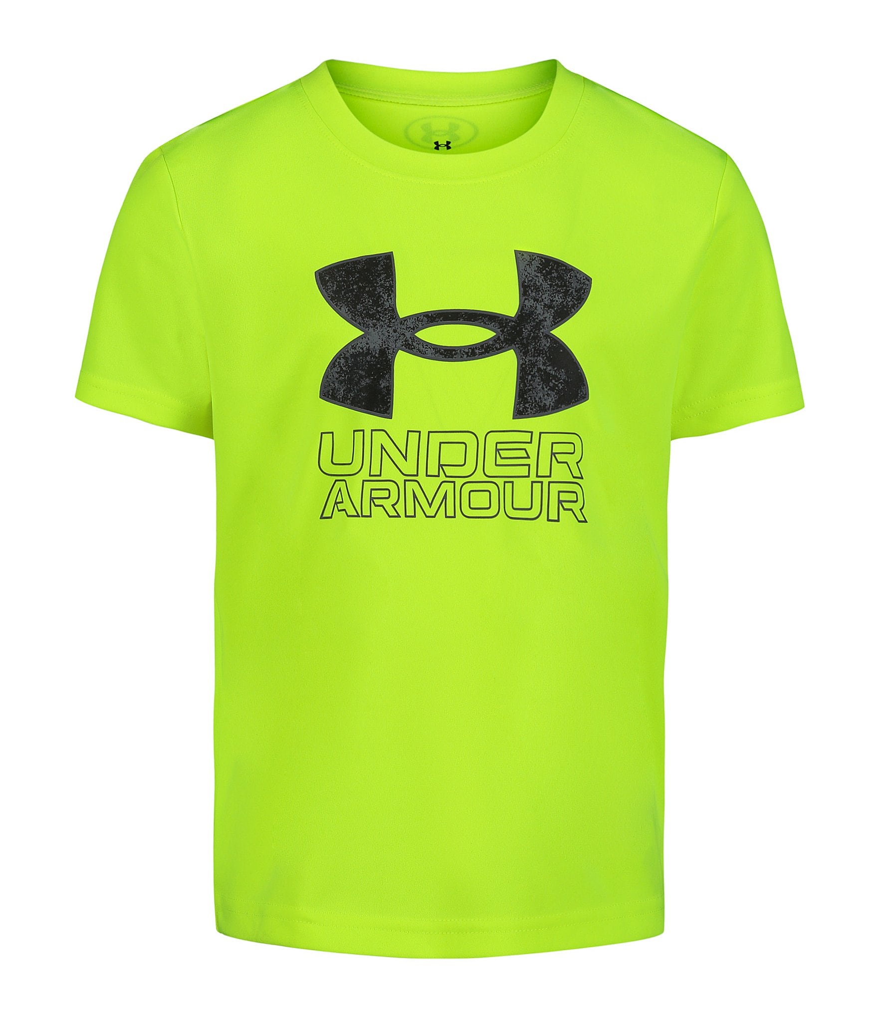 Under Armour Little Boys 2T-7 Short Sleeve UA Tech™ Core Print Fill Graphic T-Shirt