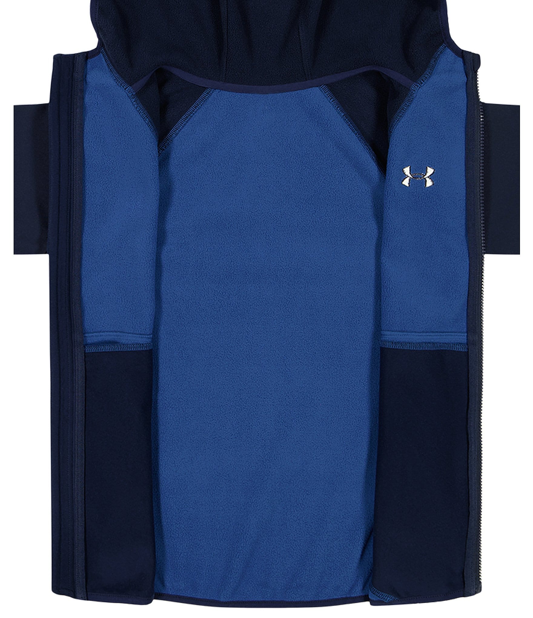 Under Armour Little Boys 4-7 Long Sleeve Sim Softshell Microfleece Inner Layer Jacket