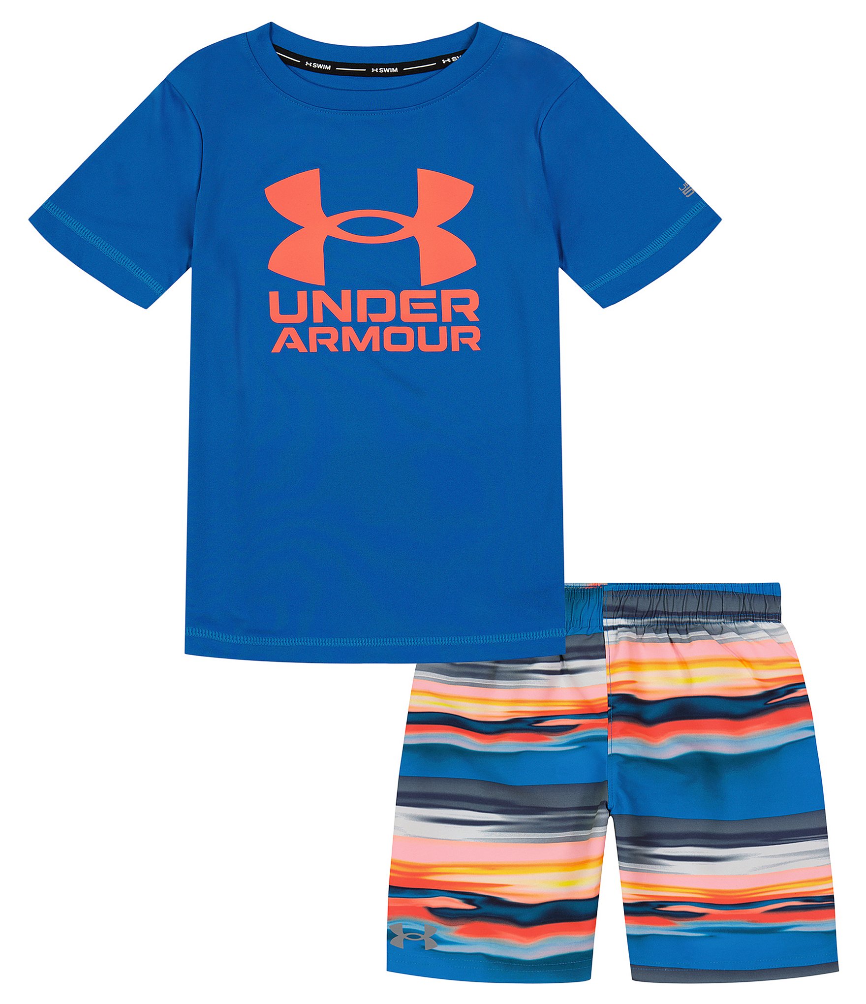 Under Armour Little Boys 4-7 Short Serenity View & Volley Shorts Set |