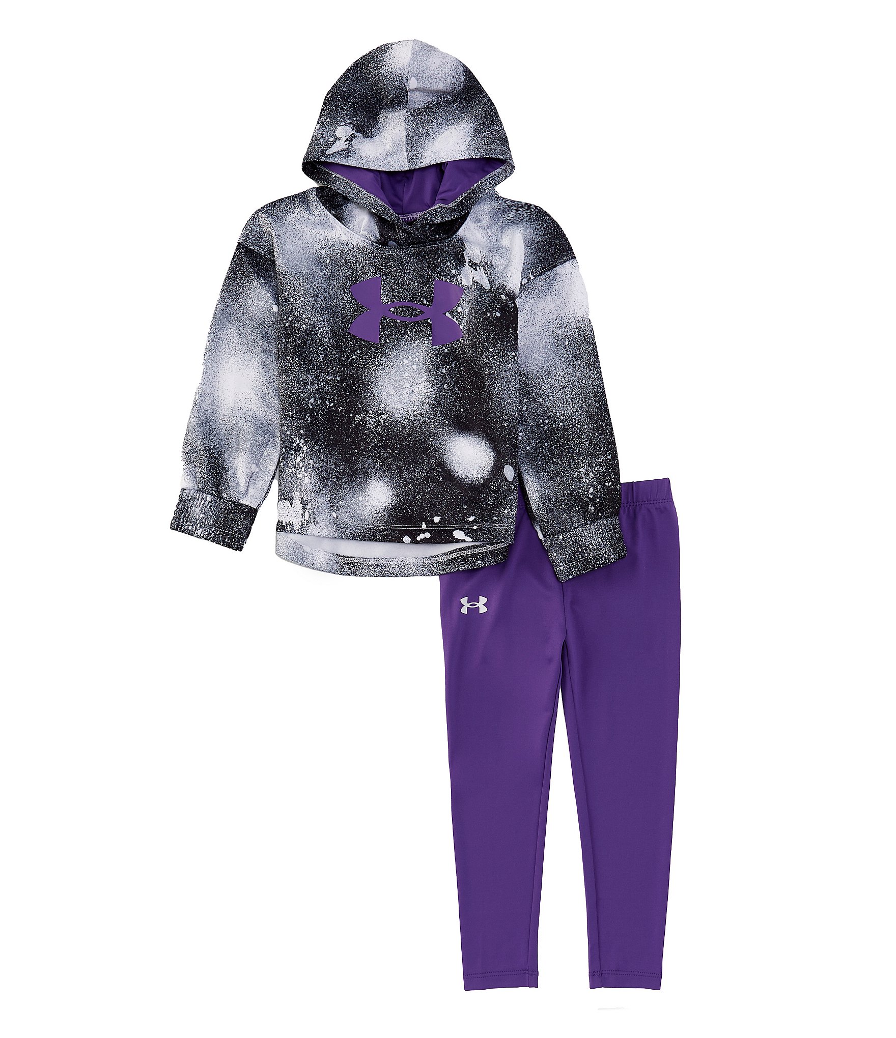 Girls purple under armour hoodie online