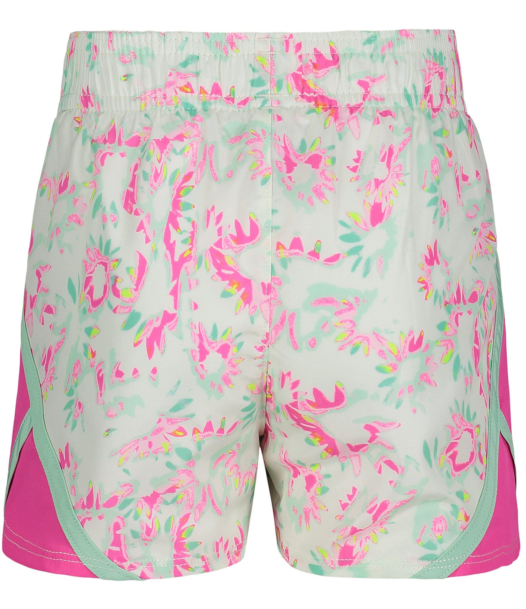 Under Armour Little Girls 2T-6X Solarized Floral Fly By Shorts | Dillard's