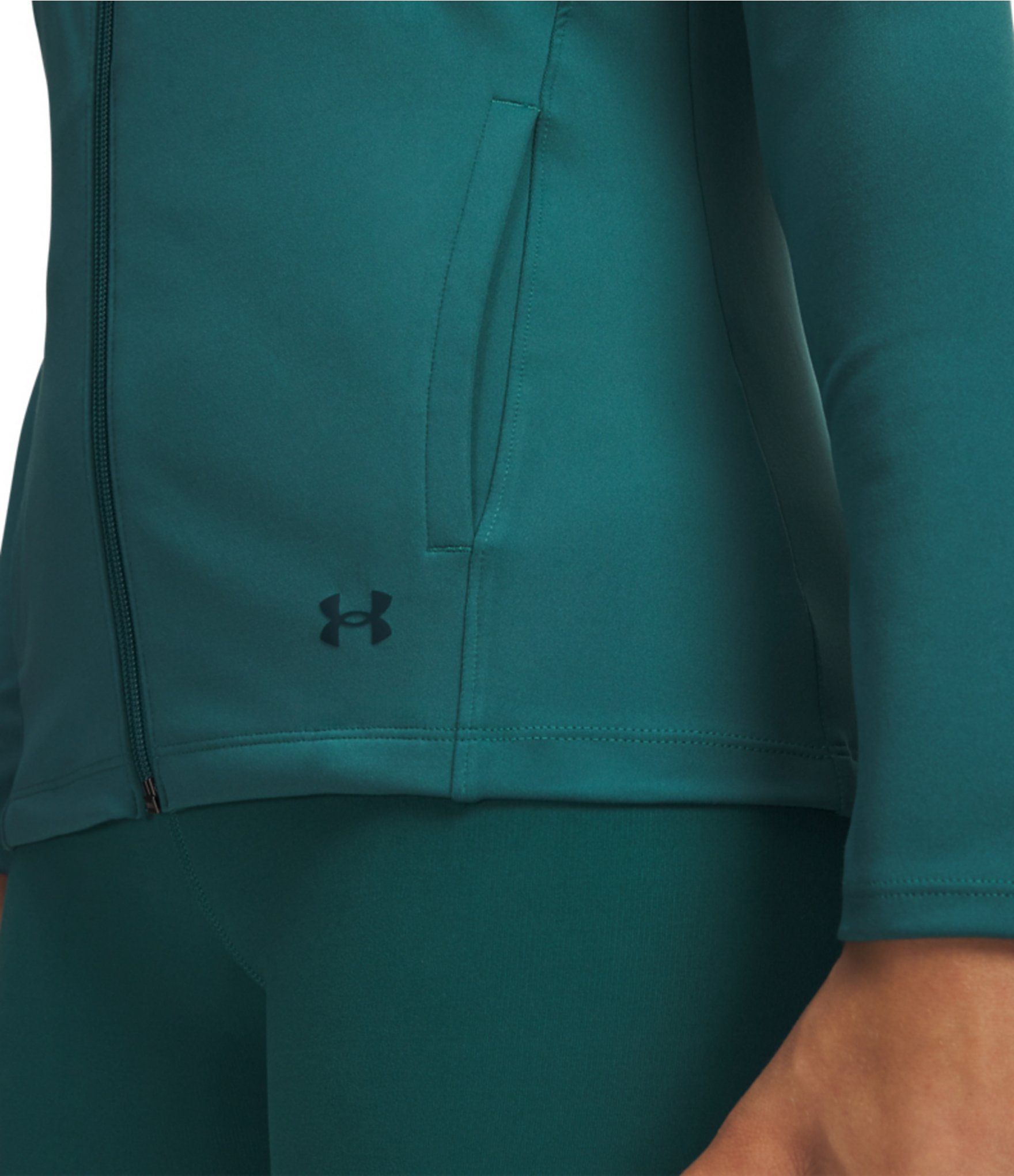 Under Armour Motion Front Zip Mock Neck Long Sleeve Jacket