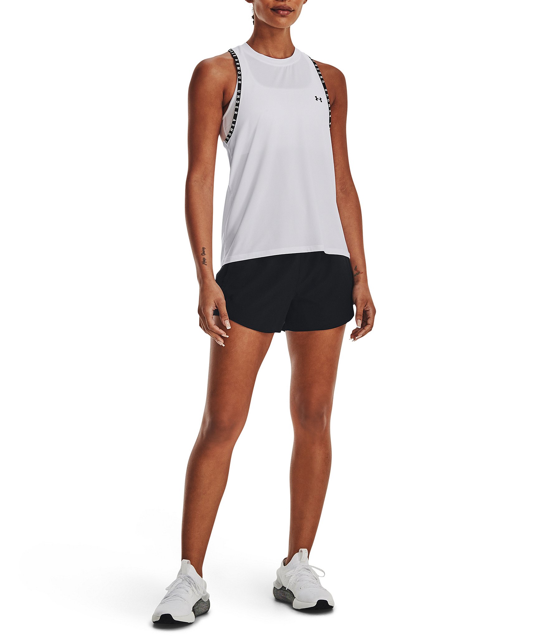 Under Armour Stretch Woven Flex High Rise 3#double; Pull-On Shorts