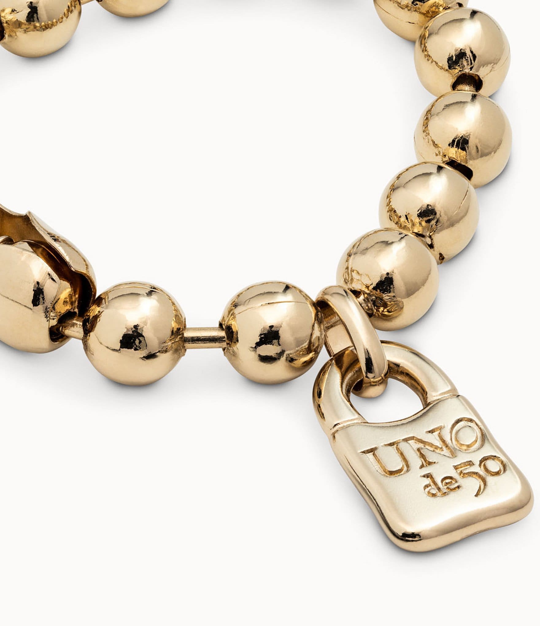 UNOde50 Snowflake Gold-Tone Bracelet