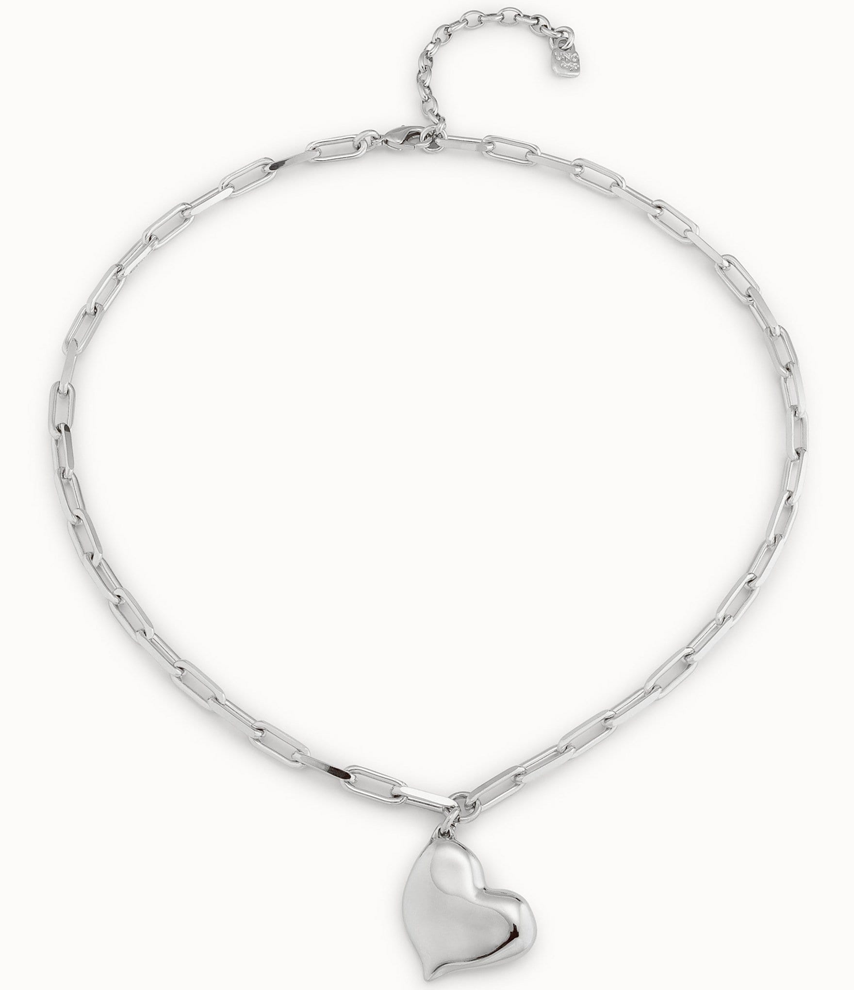 UNOde50 Heartbeat Short Pendant Necklace