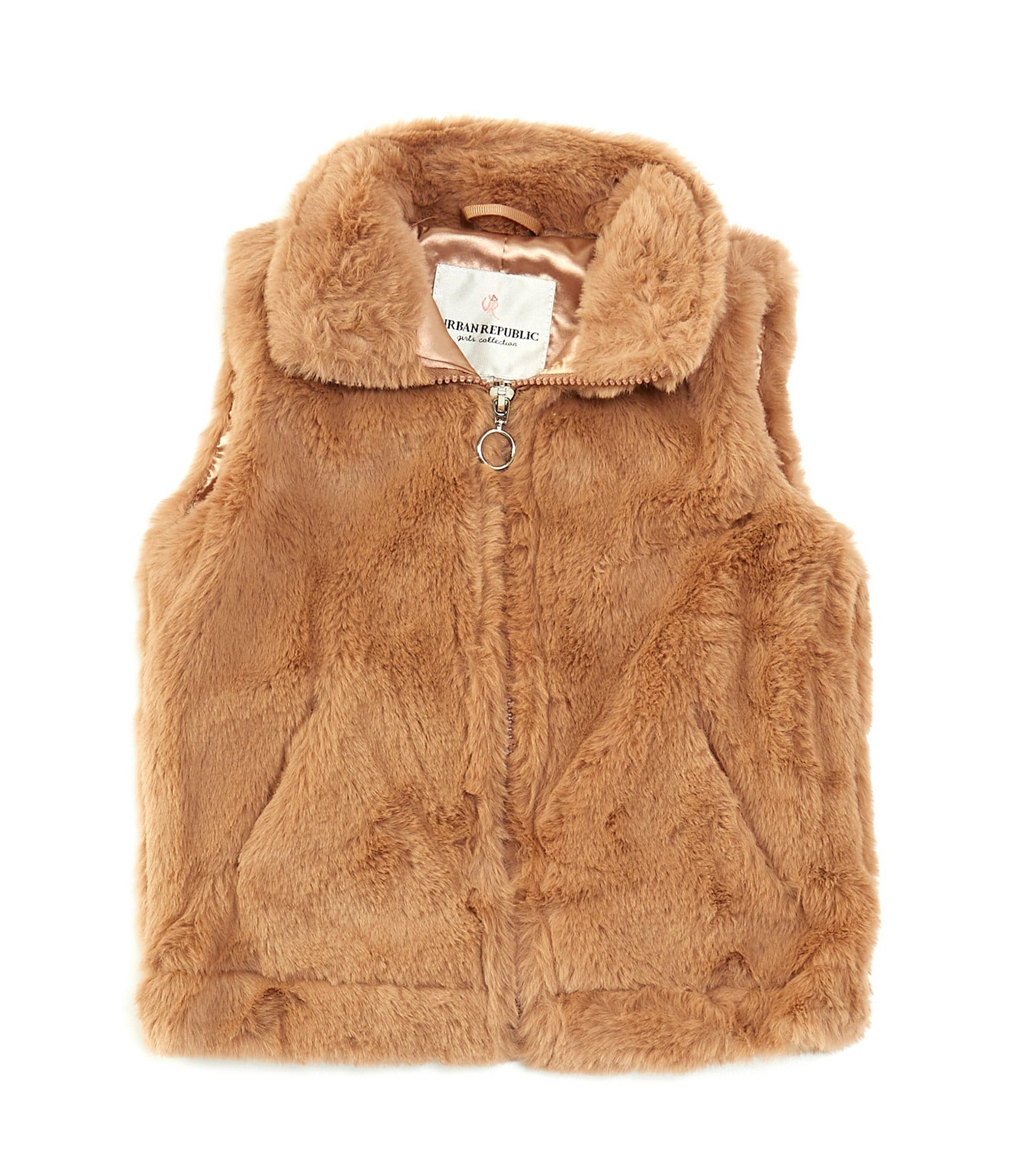 Urban Republic Little Girls 4-6X Faux-Fur Vest