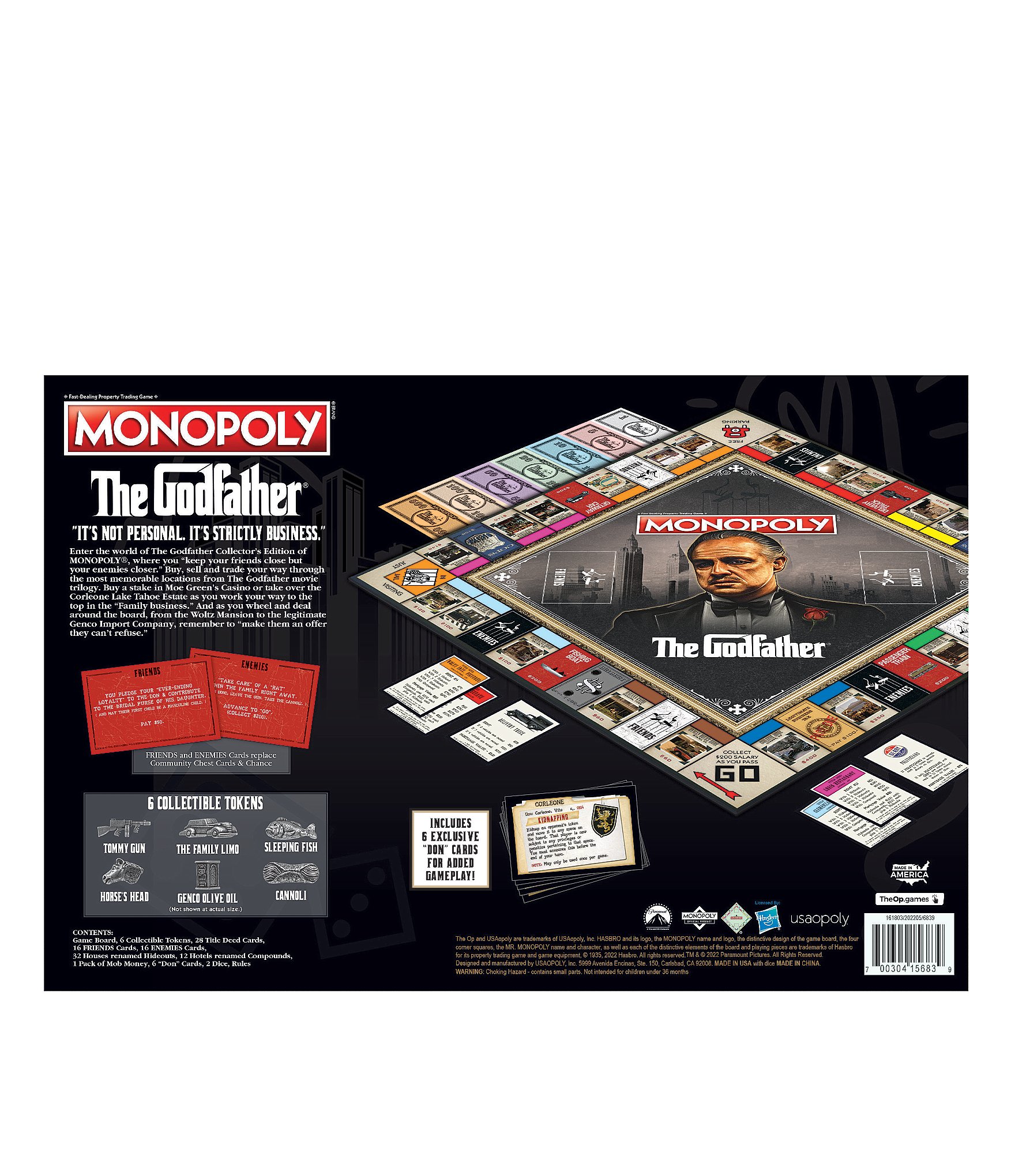 Usaopoly Godfather Monopoly® Game