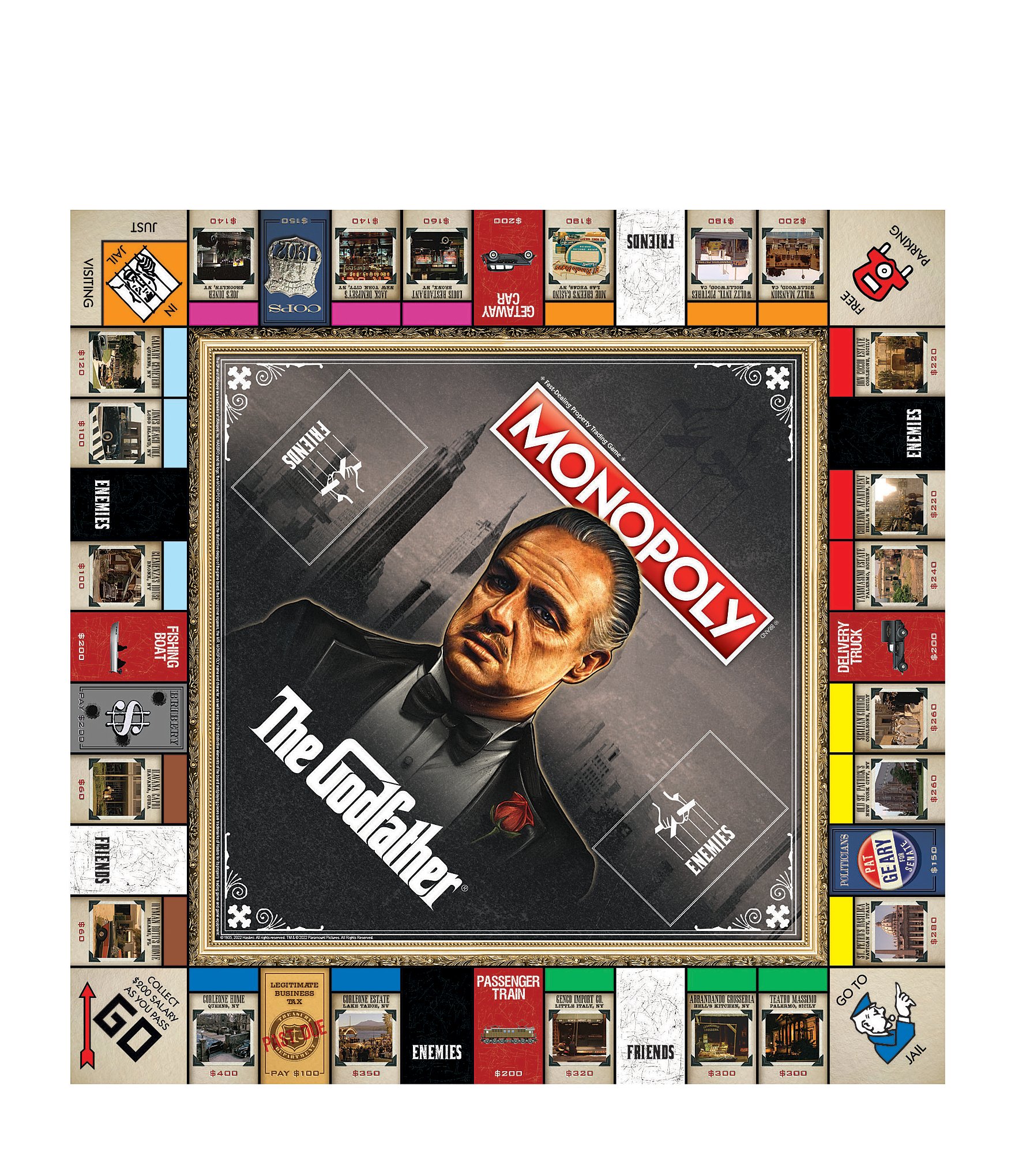 Usaopoly Godfather Monopoly® Game