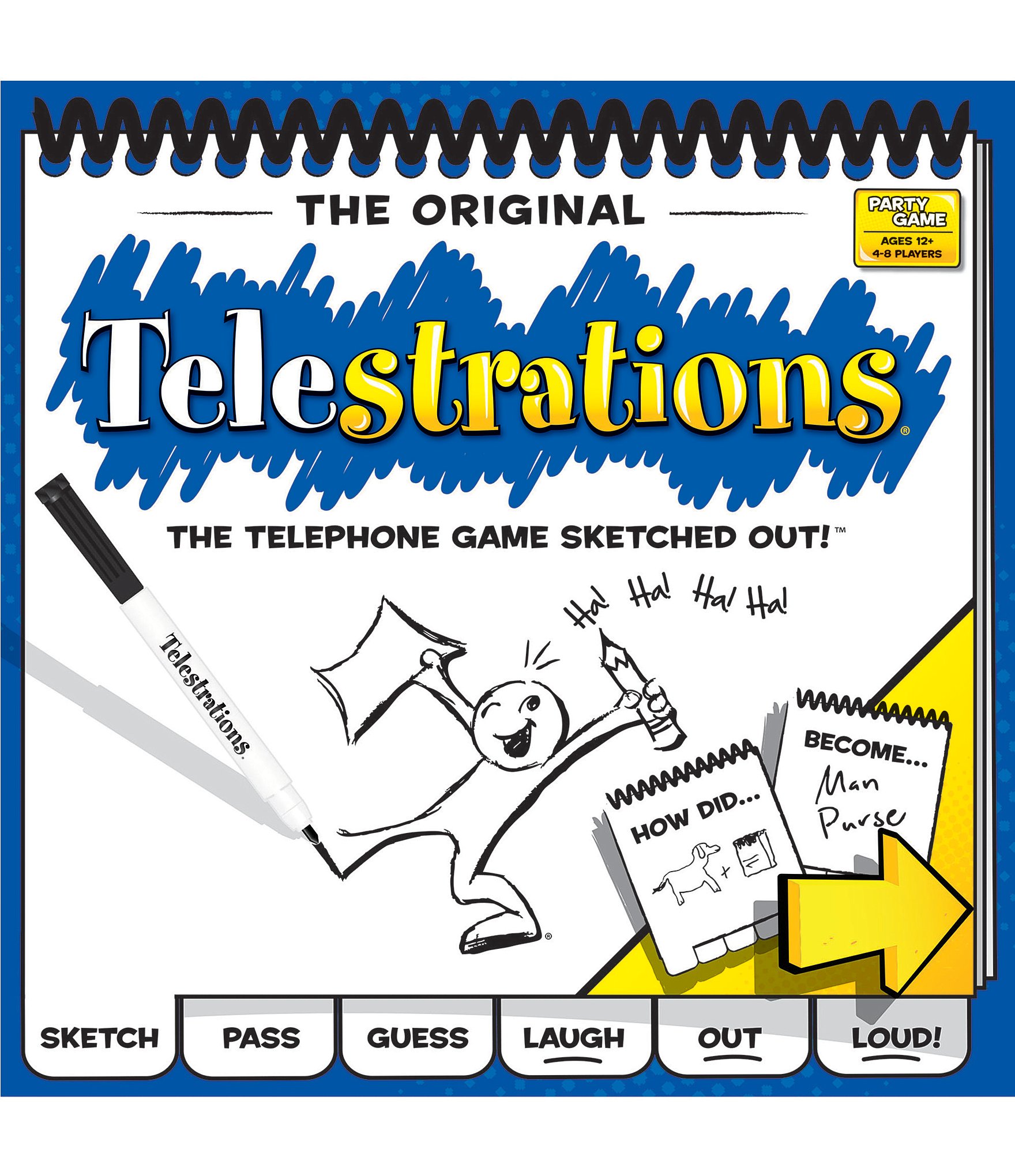 Usaopoly Telestrations® 8 Player: The Original