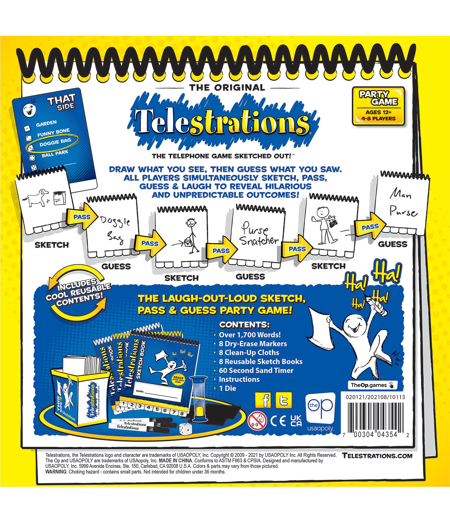 Usaopoly Telestrations® 8 Player: The Original