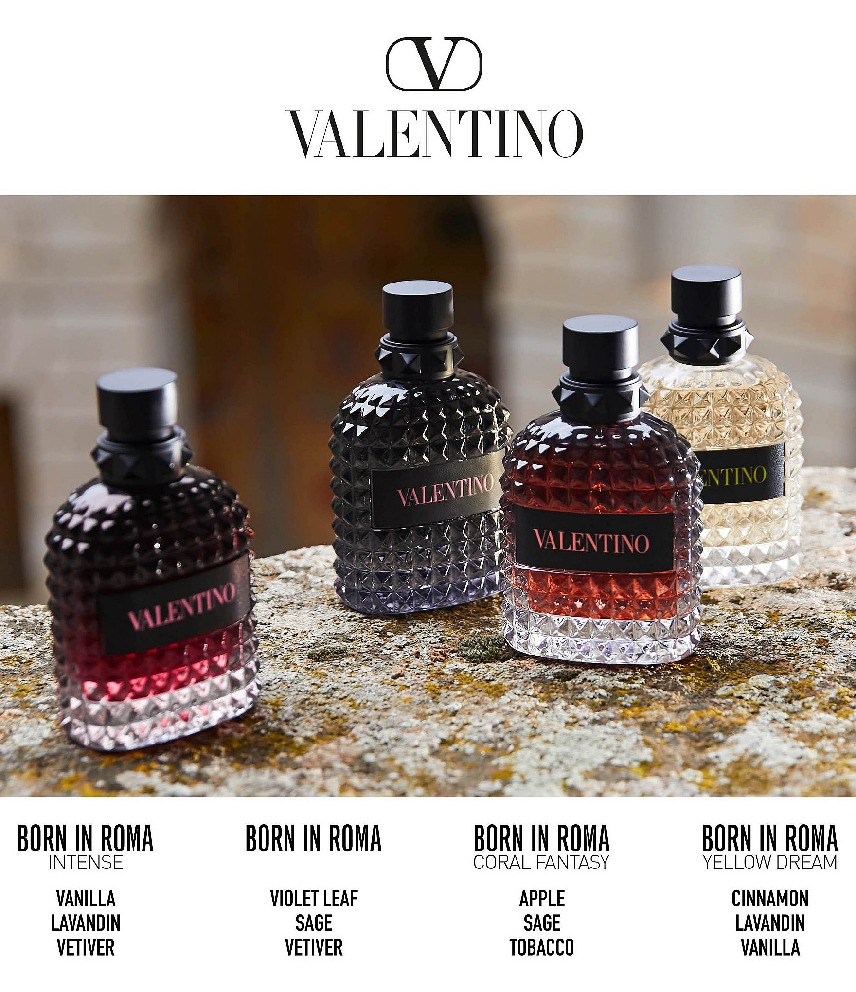 Valentino selling Uomo Born in Roma Intense