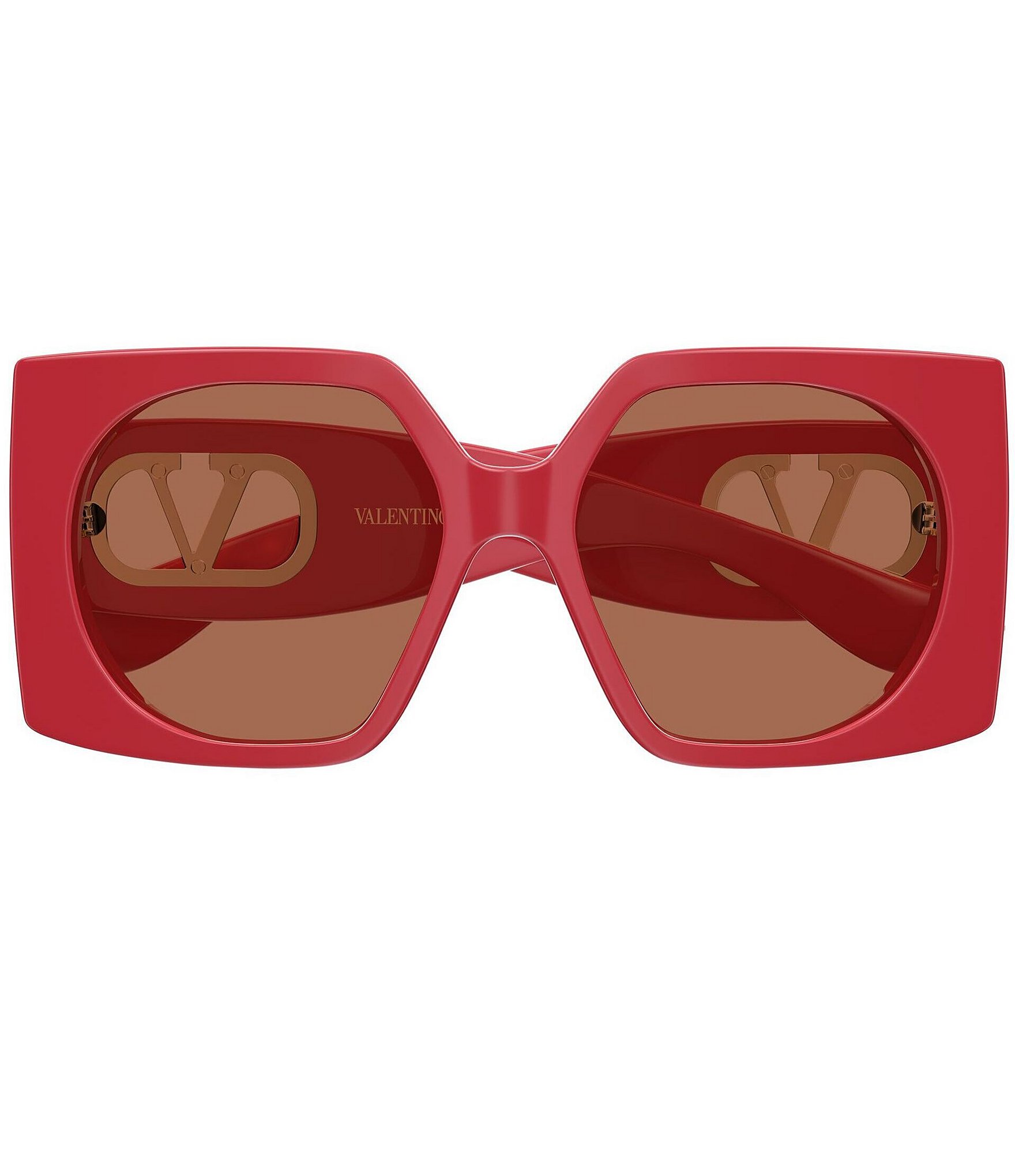 Valentino Women's V Logo 55mm Square Sunglasses