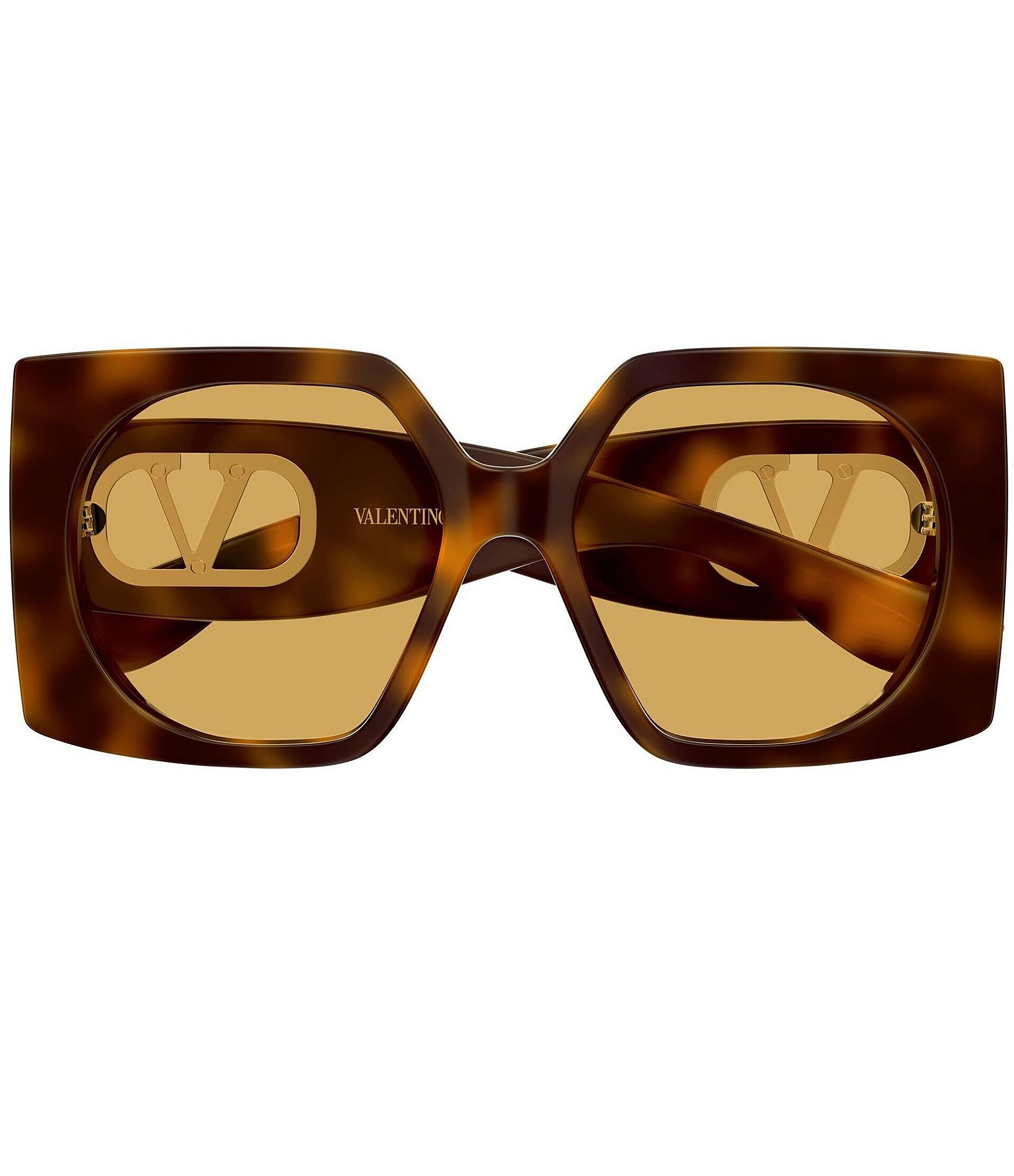 Valentino Women's V Logo 55mm Square Sunglasses