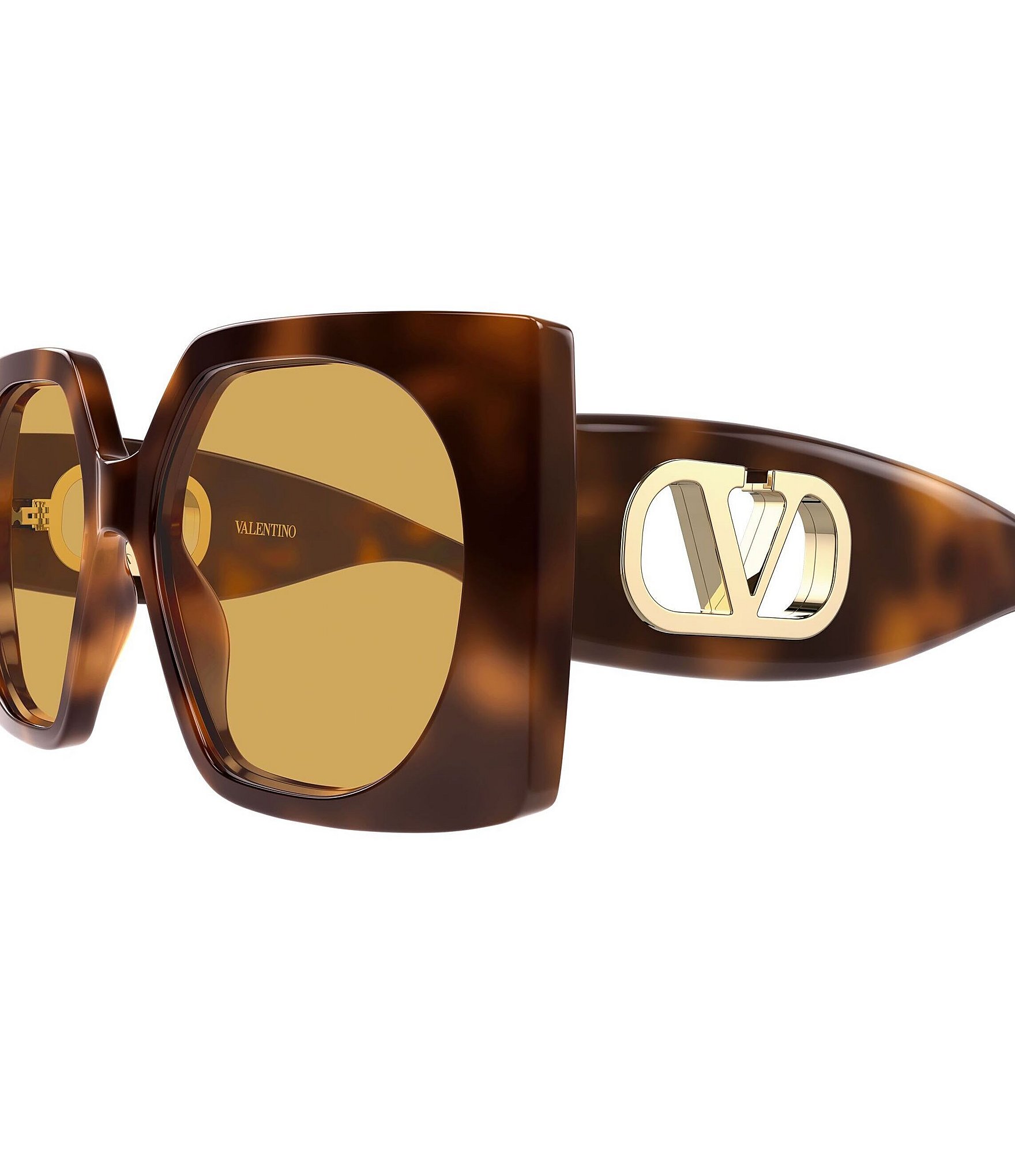 Valentino Women's V Logo 55mm Square Sunglasses