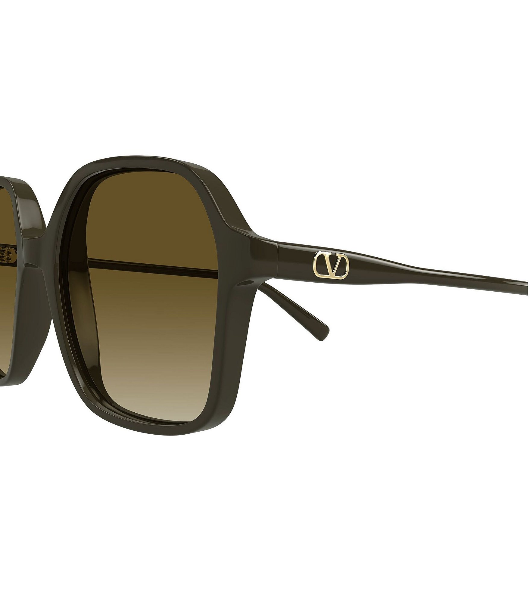 Valentino Women's V Logo 56mm Square Sunglasses