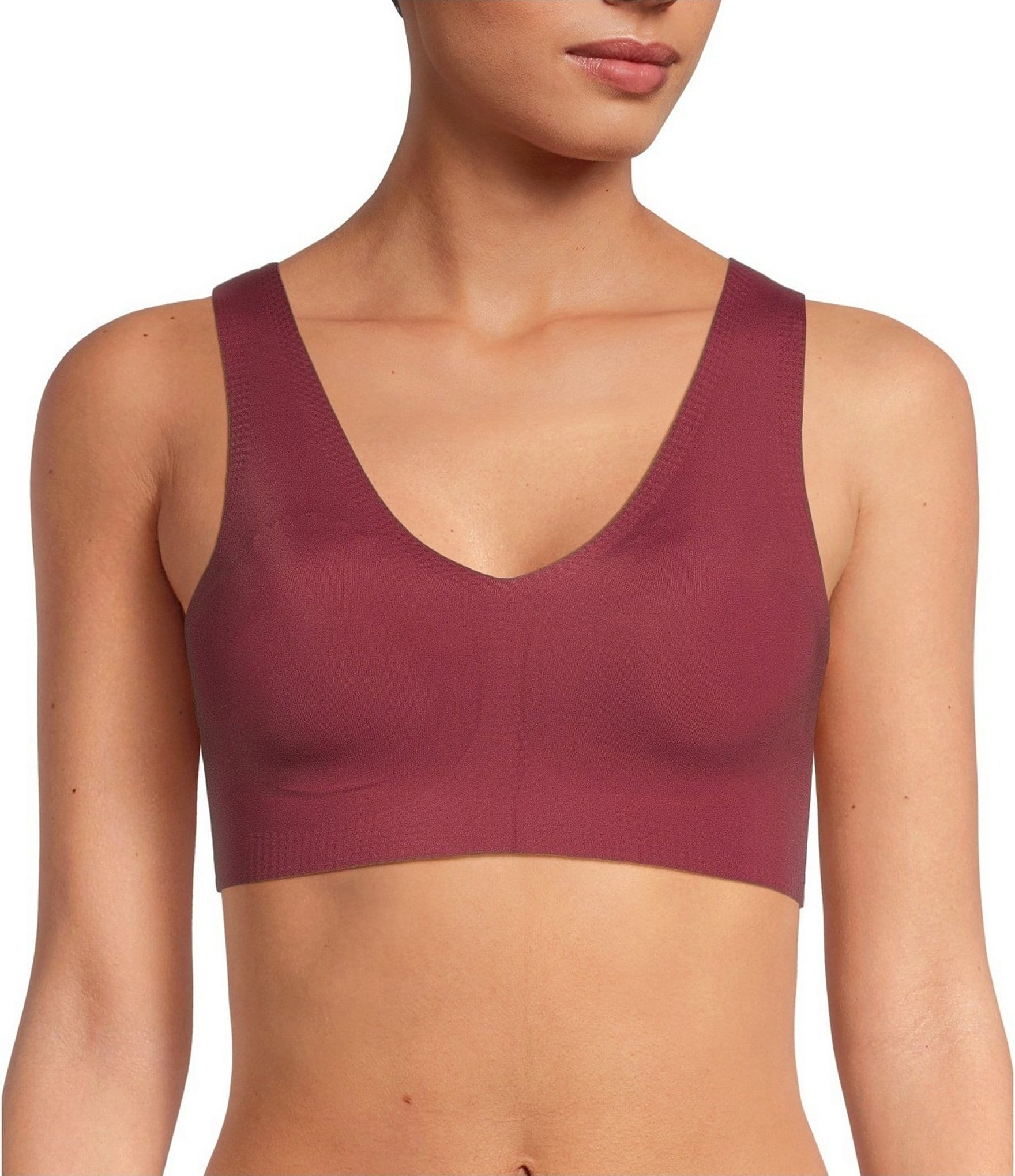 VAN WINKLE & CO. Bonded V-Neck Wire Free Bralette