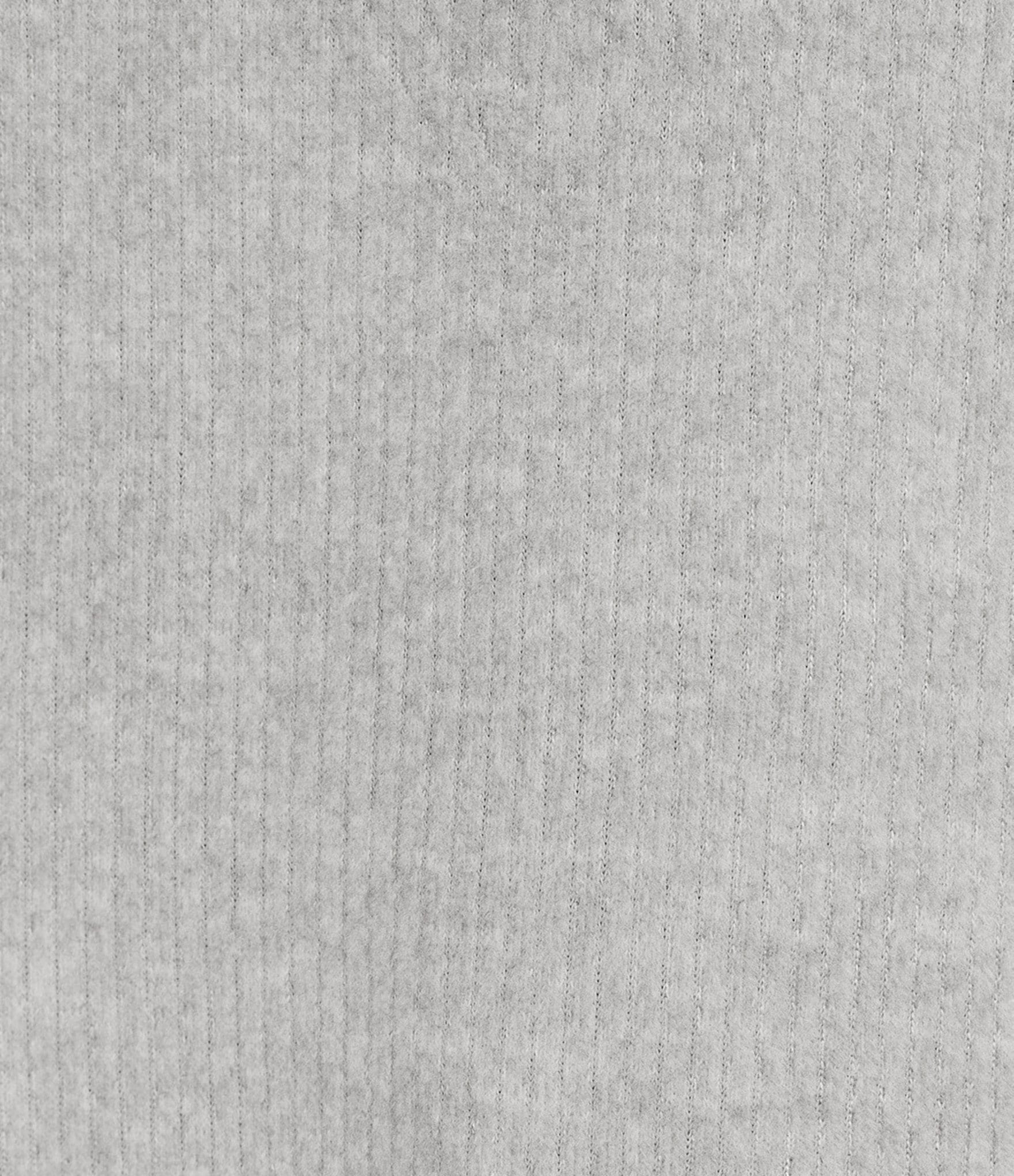 VAN WINKLE & CO. Solid Ribbed Knit Split V-Neck Long Sleeve Coordinating Sleep Top