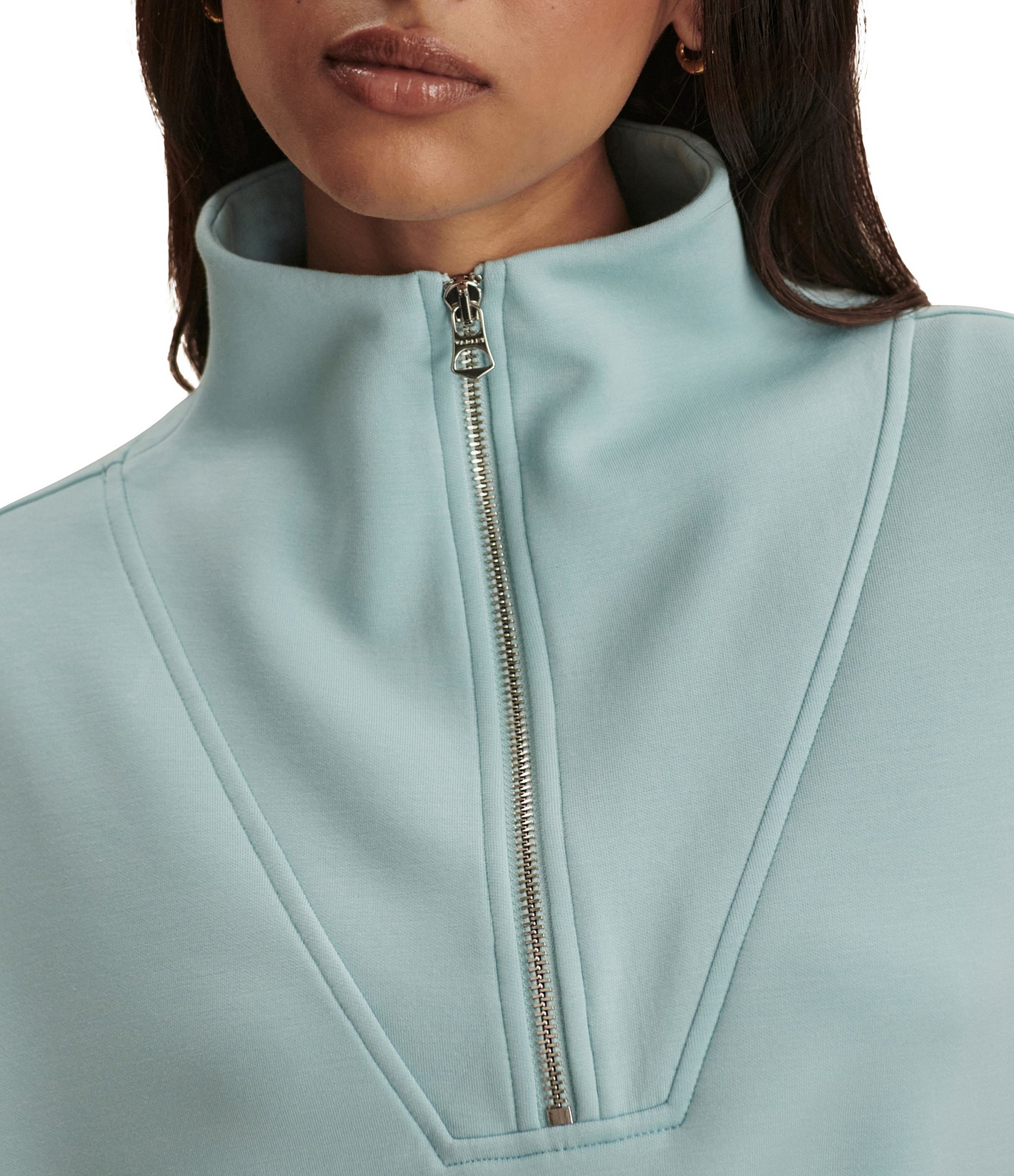 Varley Hawley Coordinating Half Zip Sweatshirt