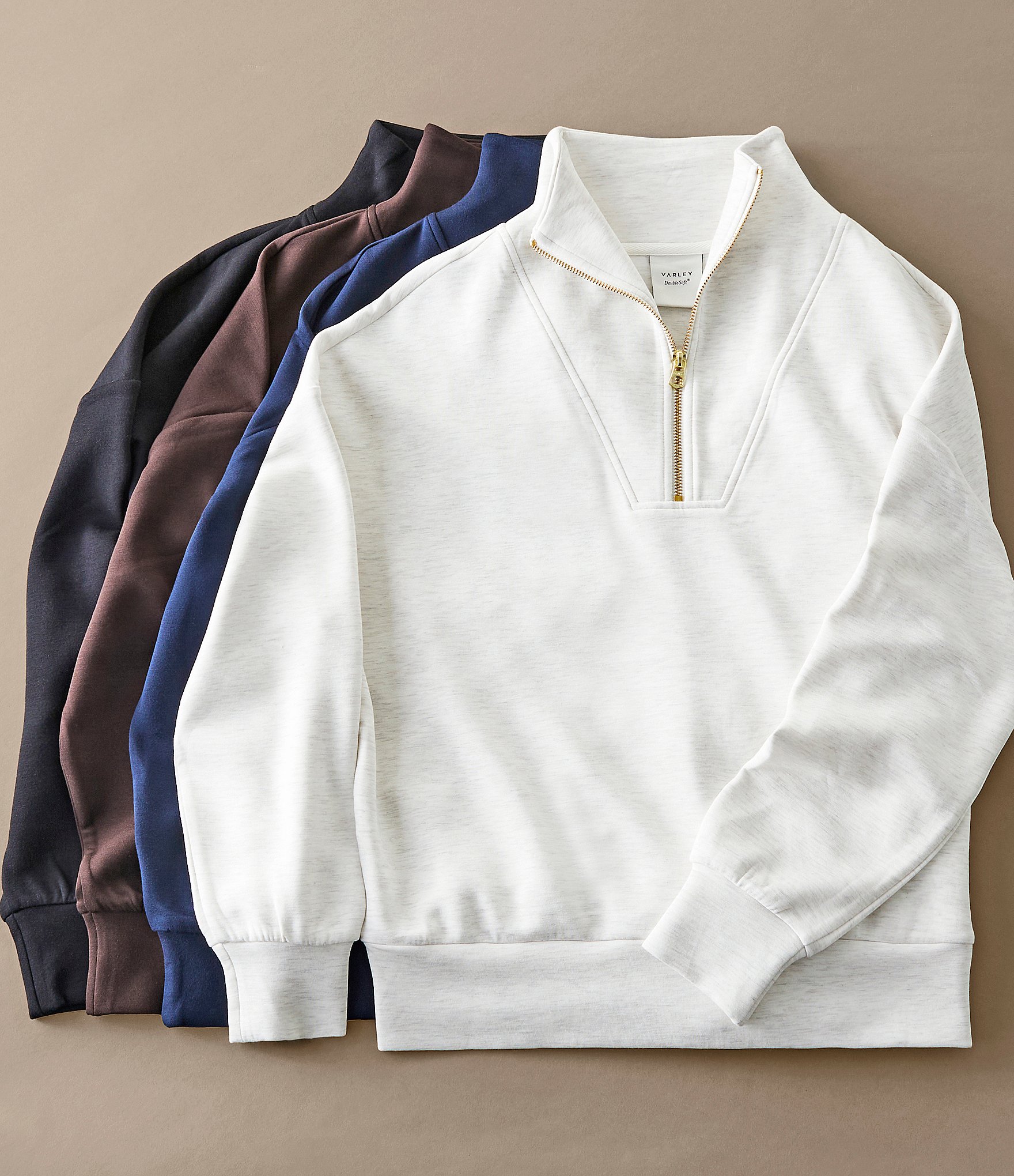 Varley Hawley Coordinating Half Zip Sweatshirt
