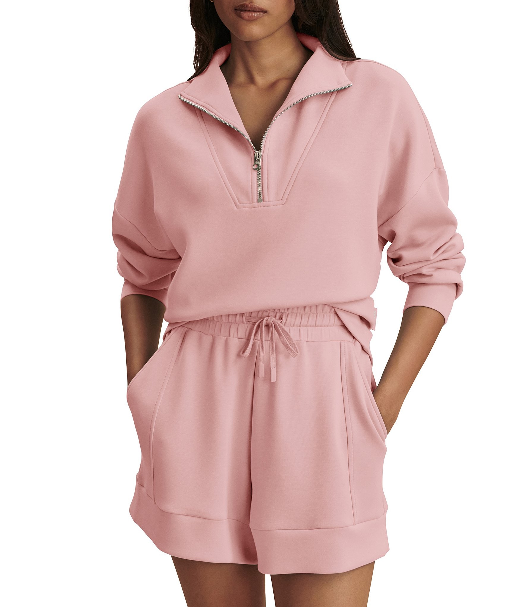 Varley Hawley Coordinating Half Zip Sweatshirt