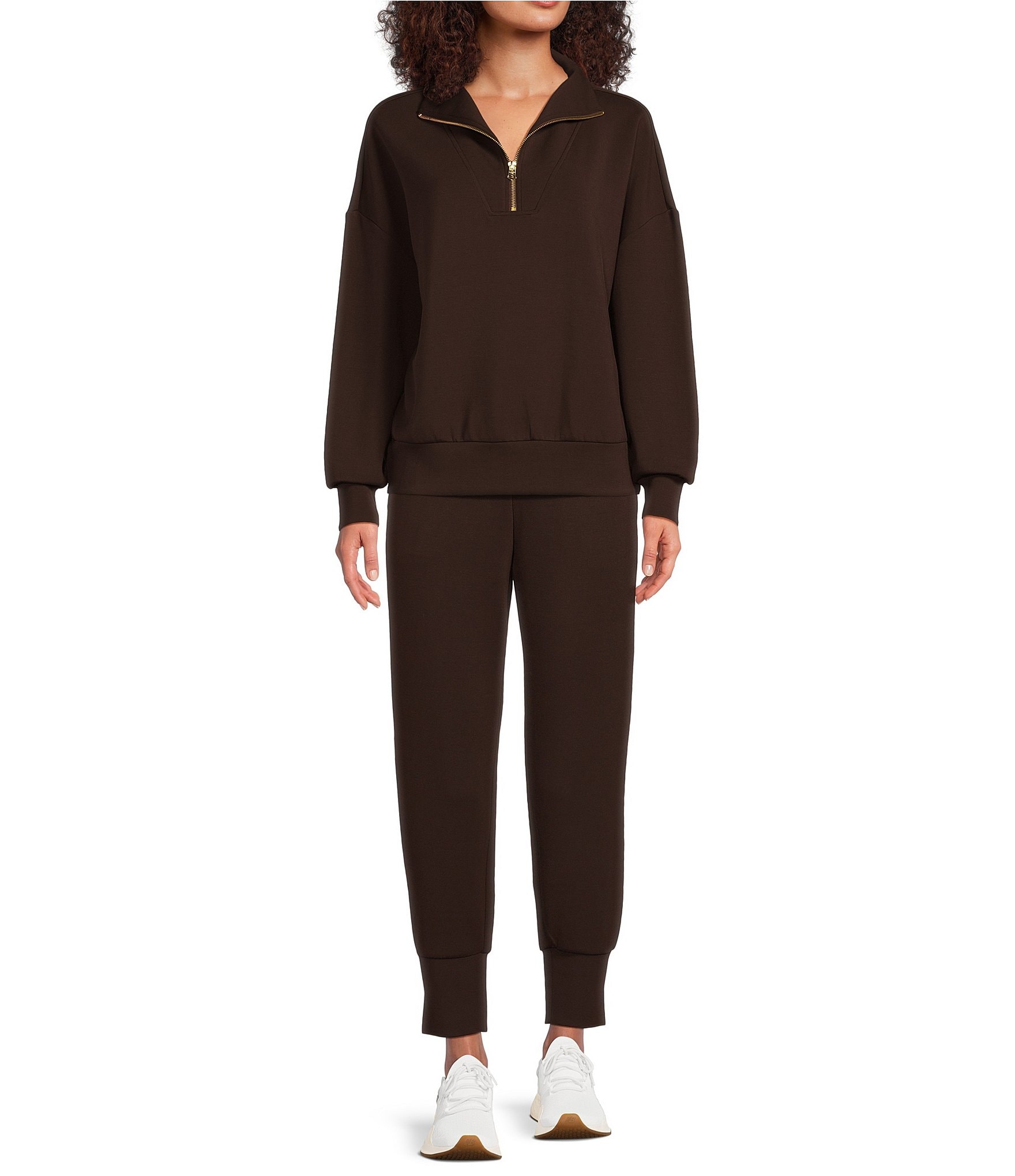 Varley Hawley Coordinating Half Zip Sweatshirt