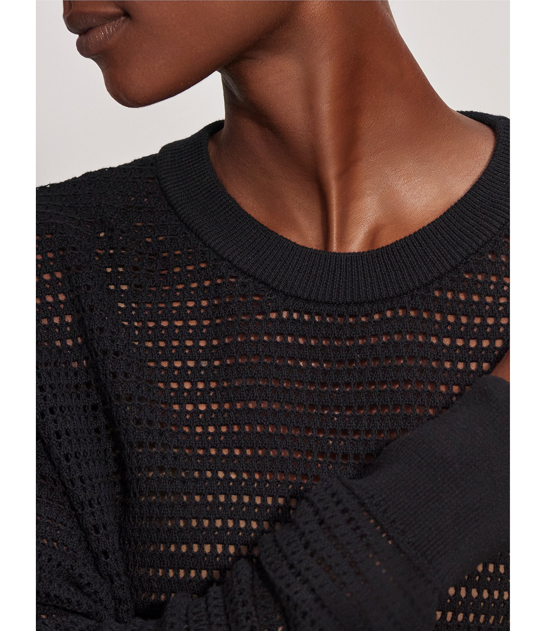 Varley Kershaw Crew Neck Long Sleeve Sweater
