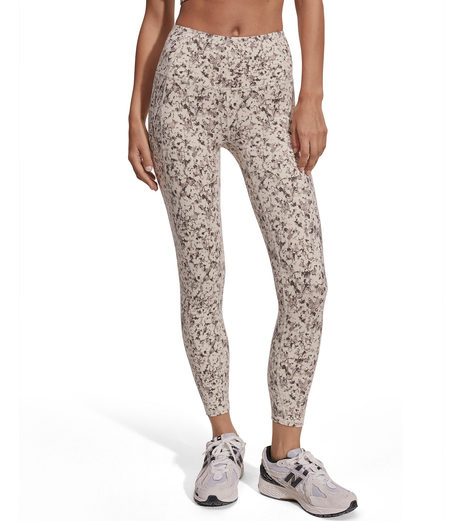 Buy Solid Cropped Leggings with Elasticised Waistband