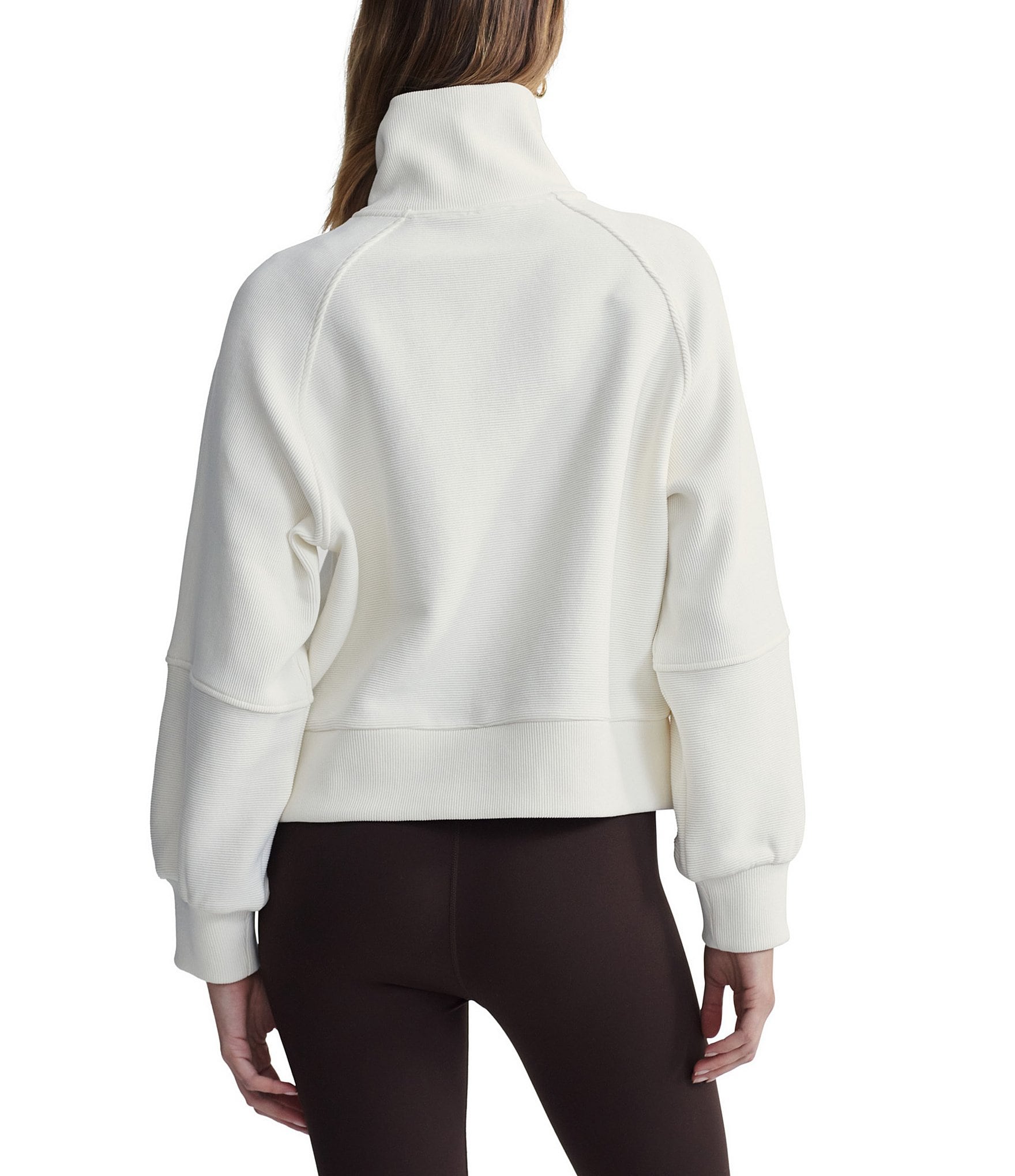 Varley Milano Mock Neck Long Sleeve Half Zip Pullover